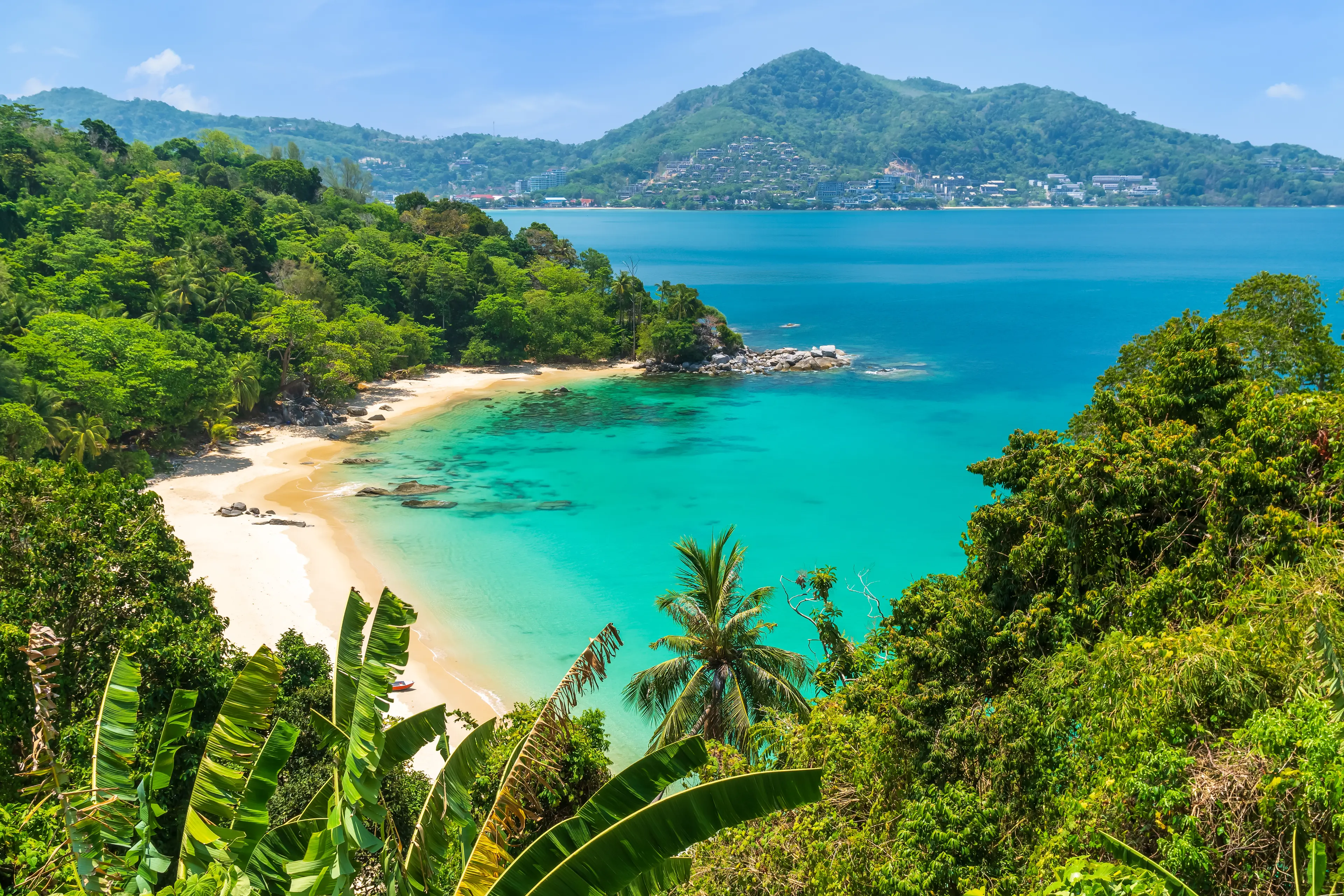 Laem Sing viewpoint and secret peaceful beach