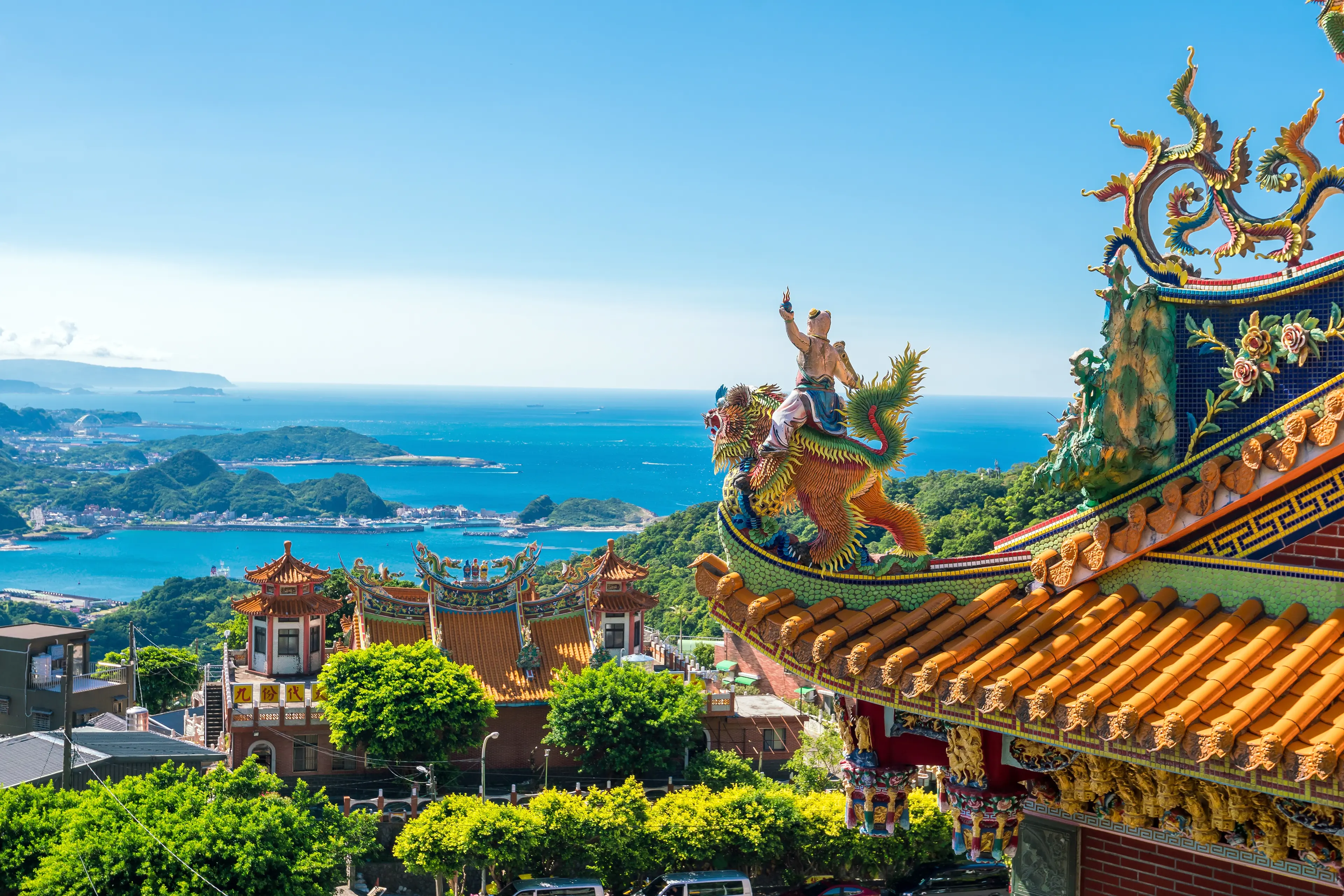 Jiufen Old Street temple Jiufen Old Street temple