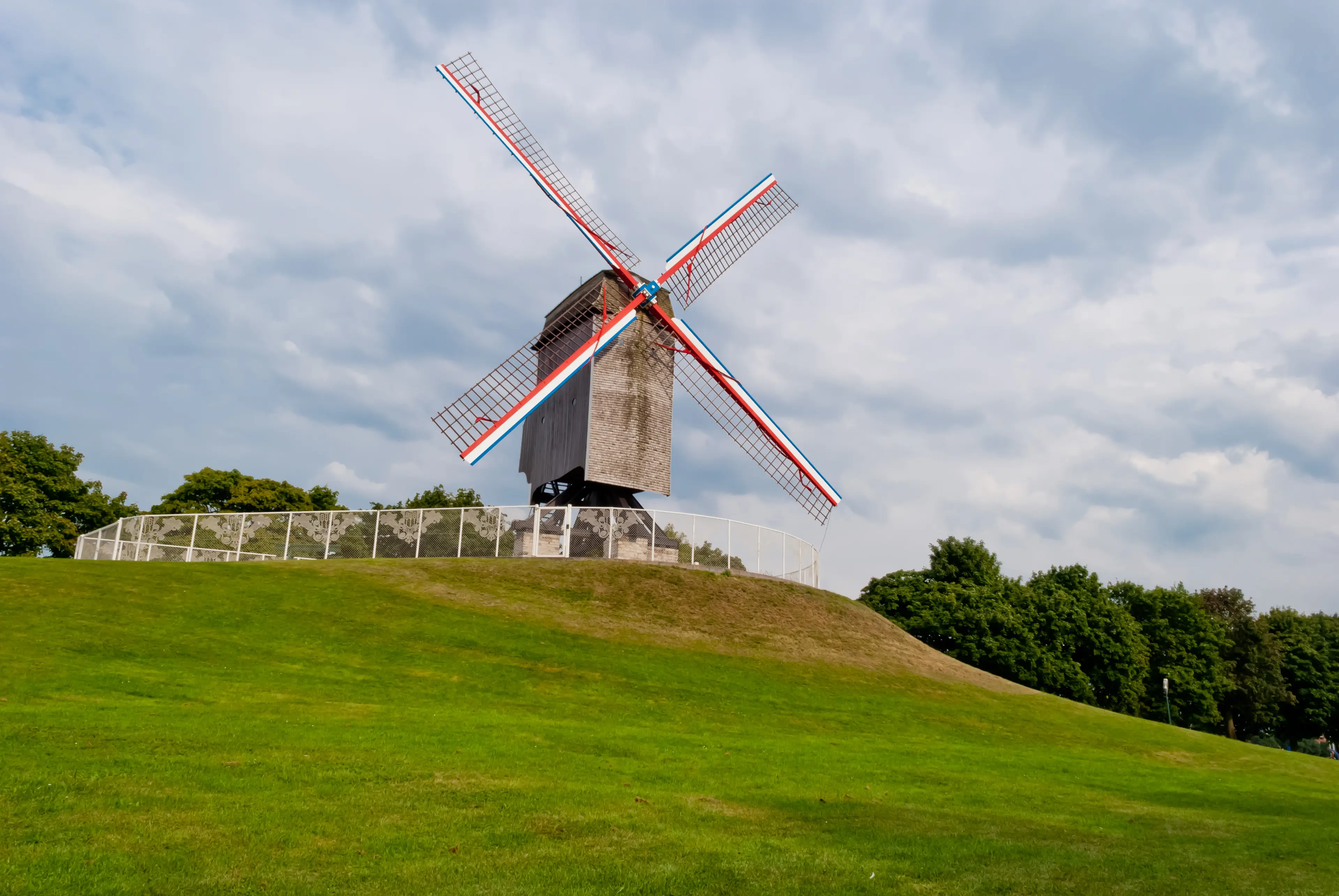 Original old windmill Original old windmill