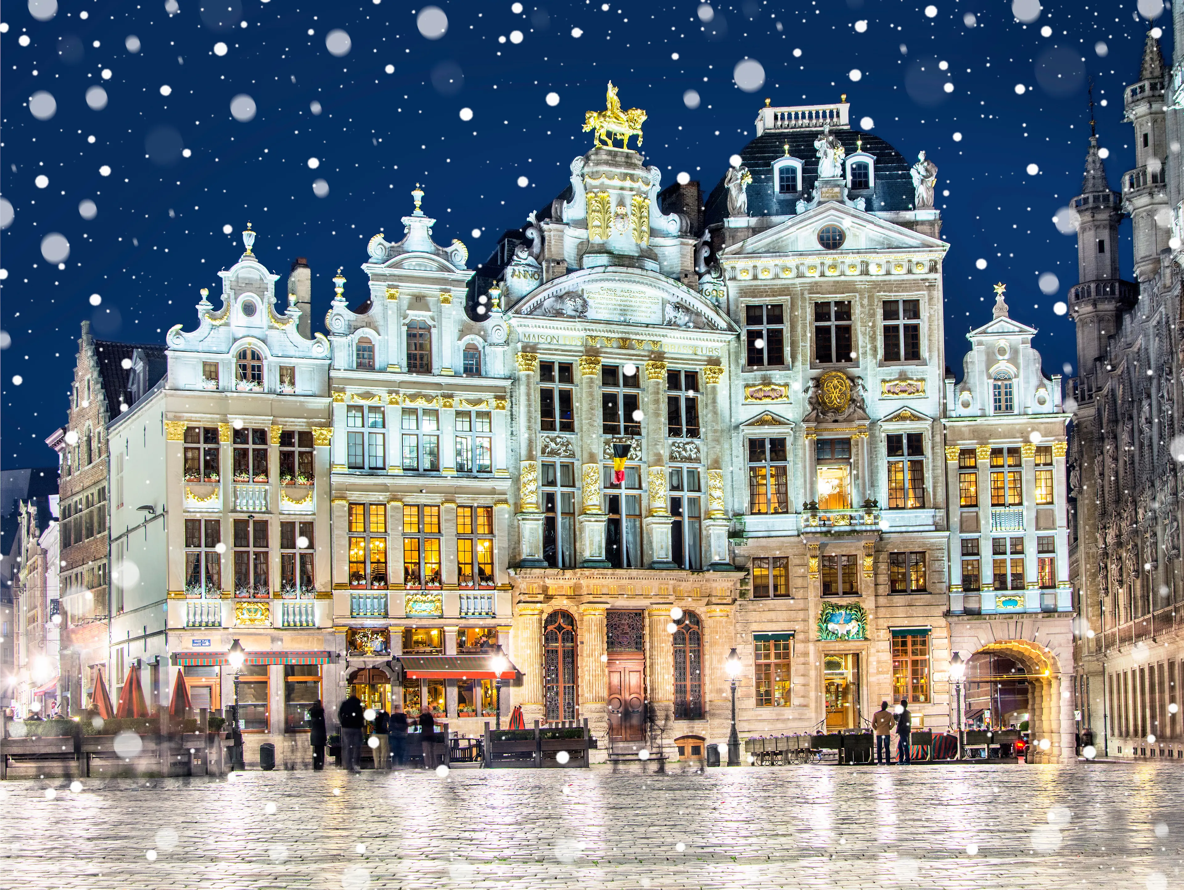 Romantic 3-Day Christmas Getaway in Brussels for Couples