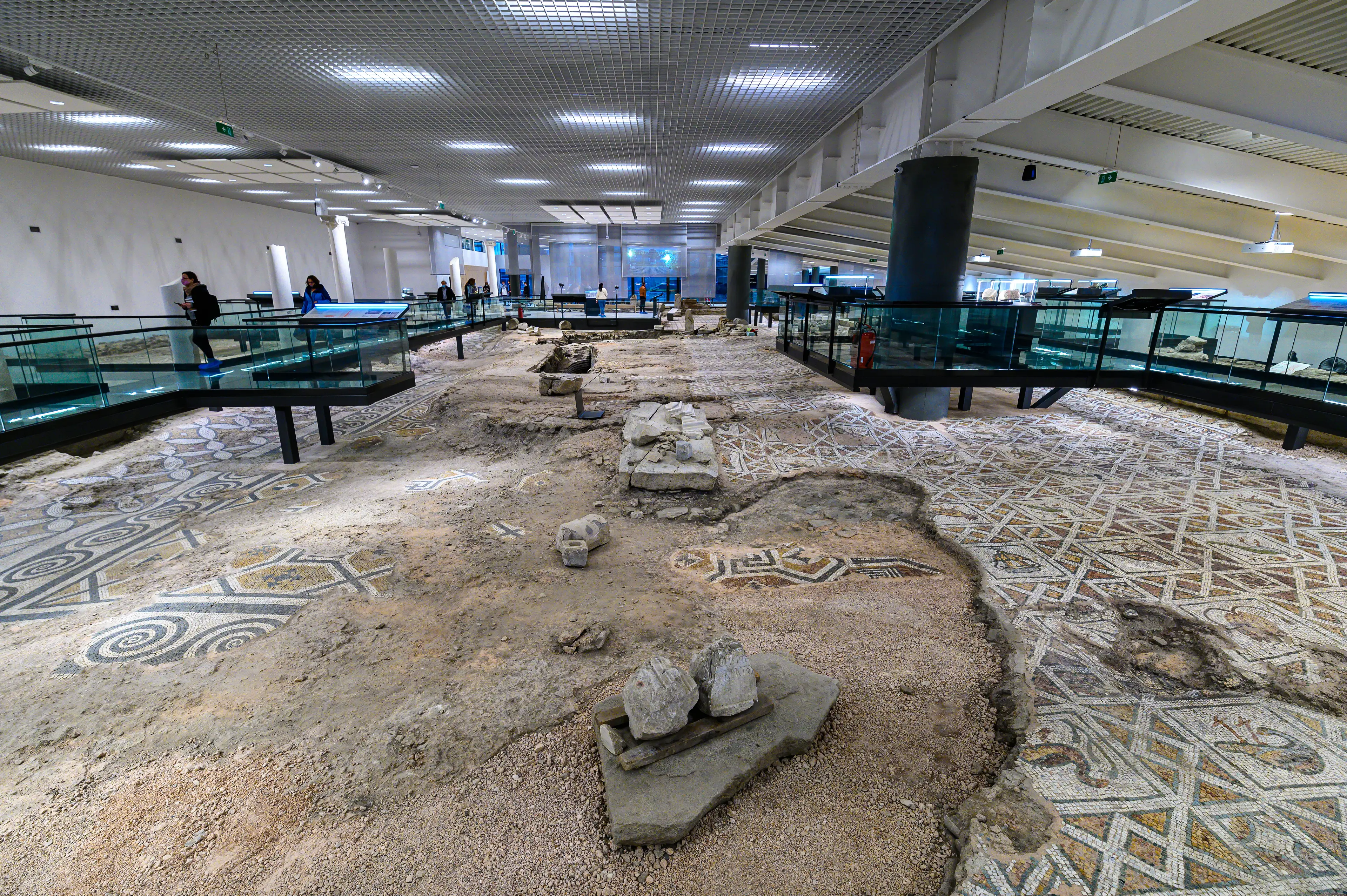 Roman mosaic of ancient Philippopolis Roman mosaic of ancient Philippopolis