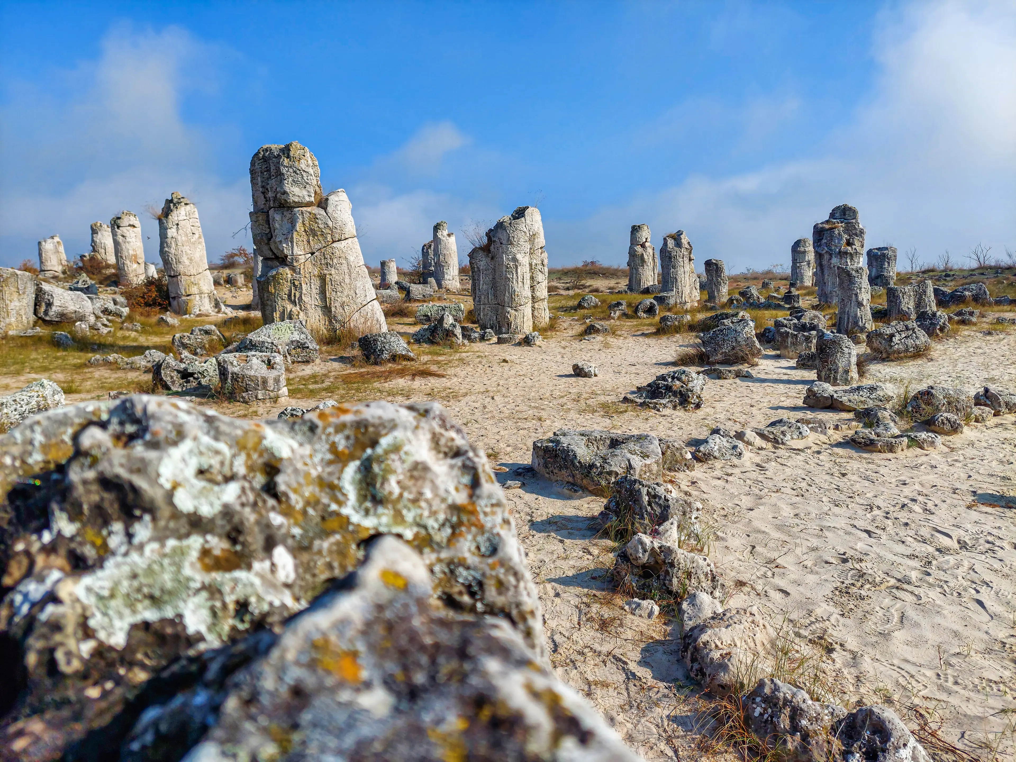 Pobiti Kamani rock formations Pobiti Kamani rock formations