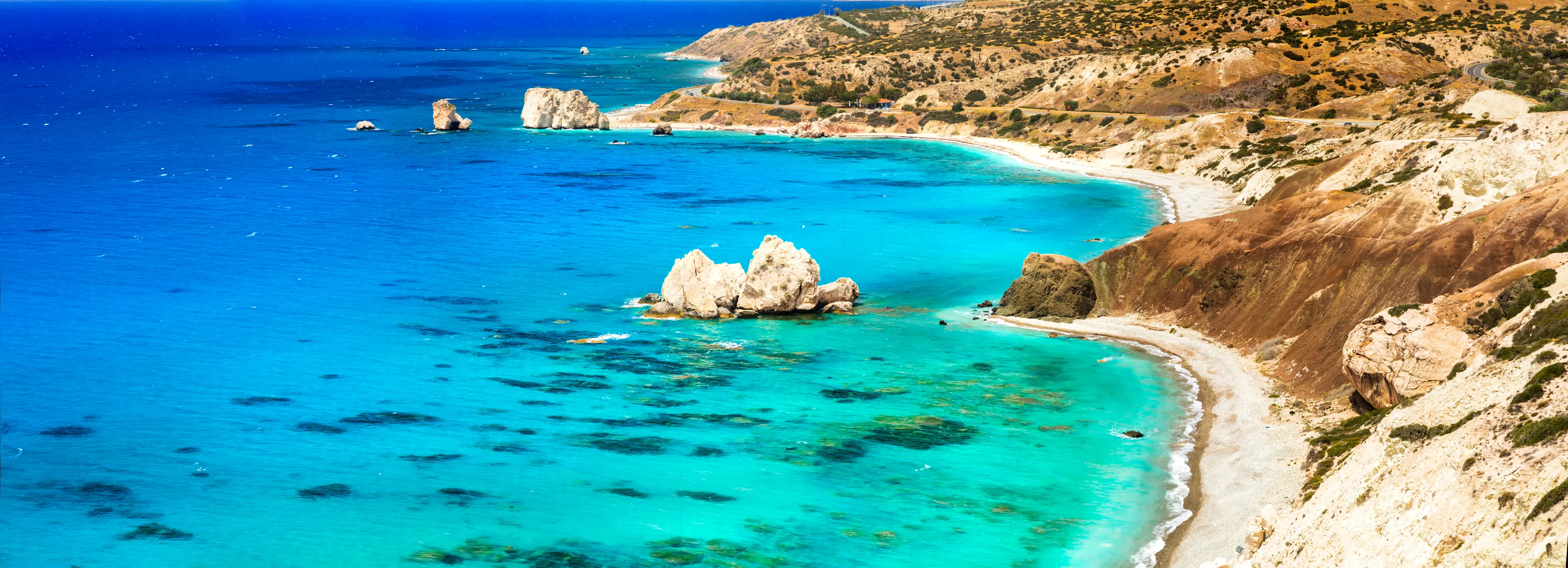 Petra tou Romiou famous as a birthplace of Aphrodite Petra tou Romiou famous as a birthplace of Aphrodite