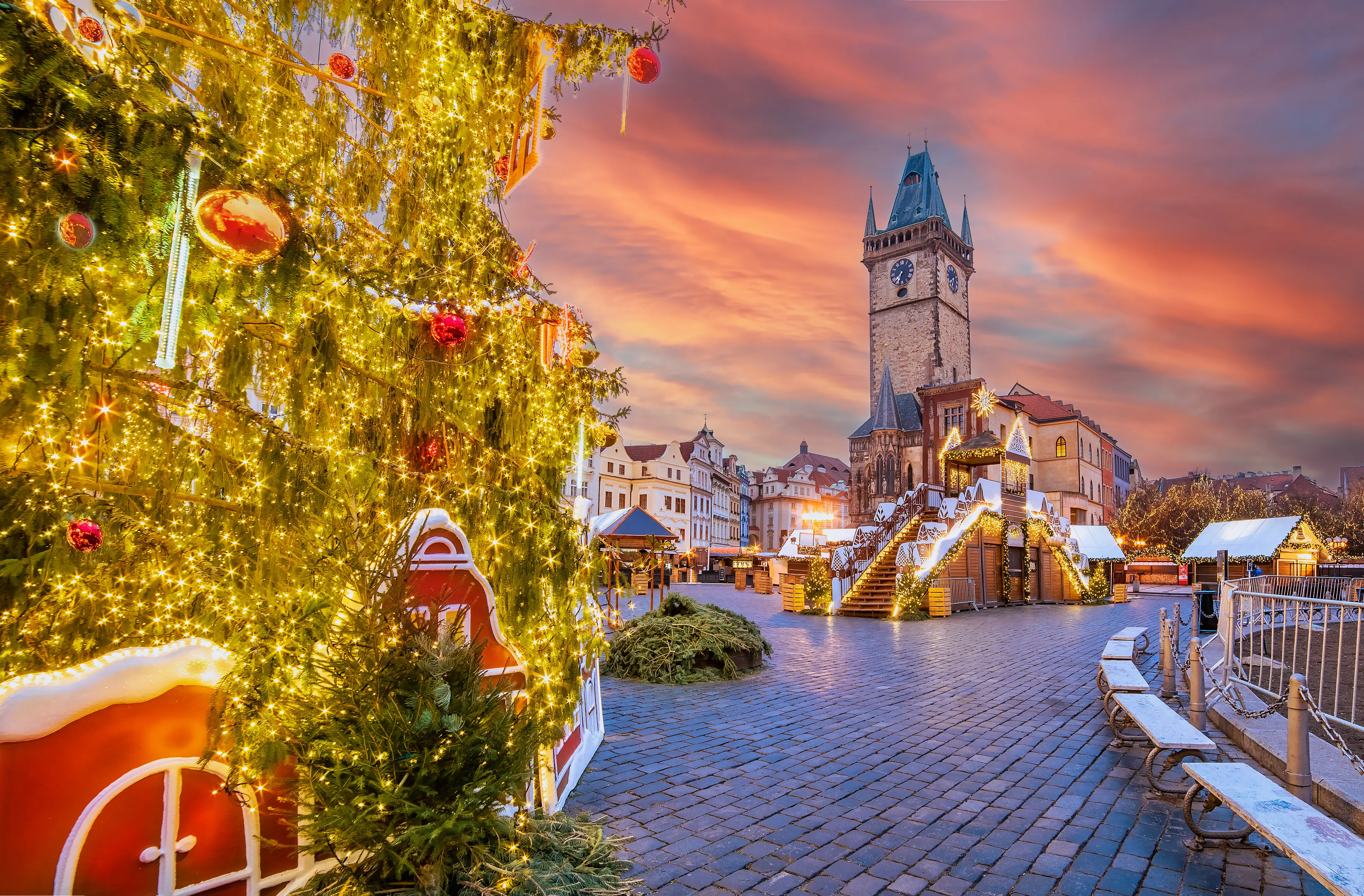 Beautiful Christmas market Beautiful Christmas market