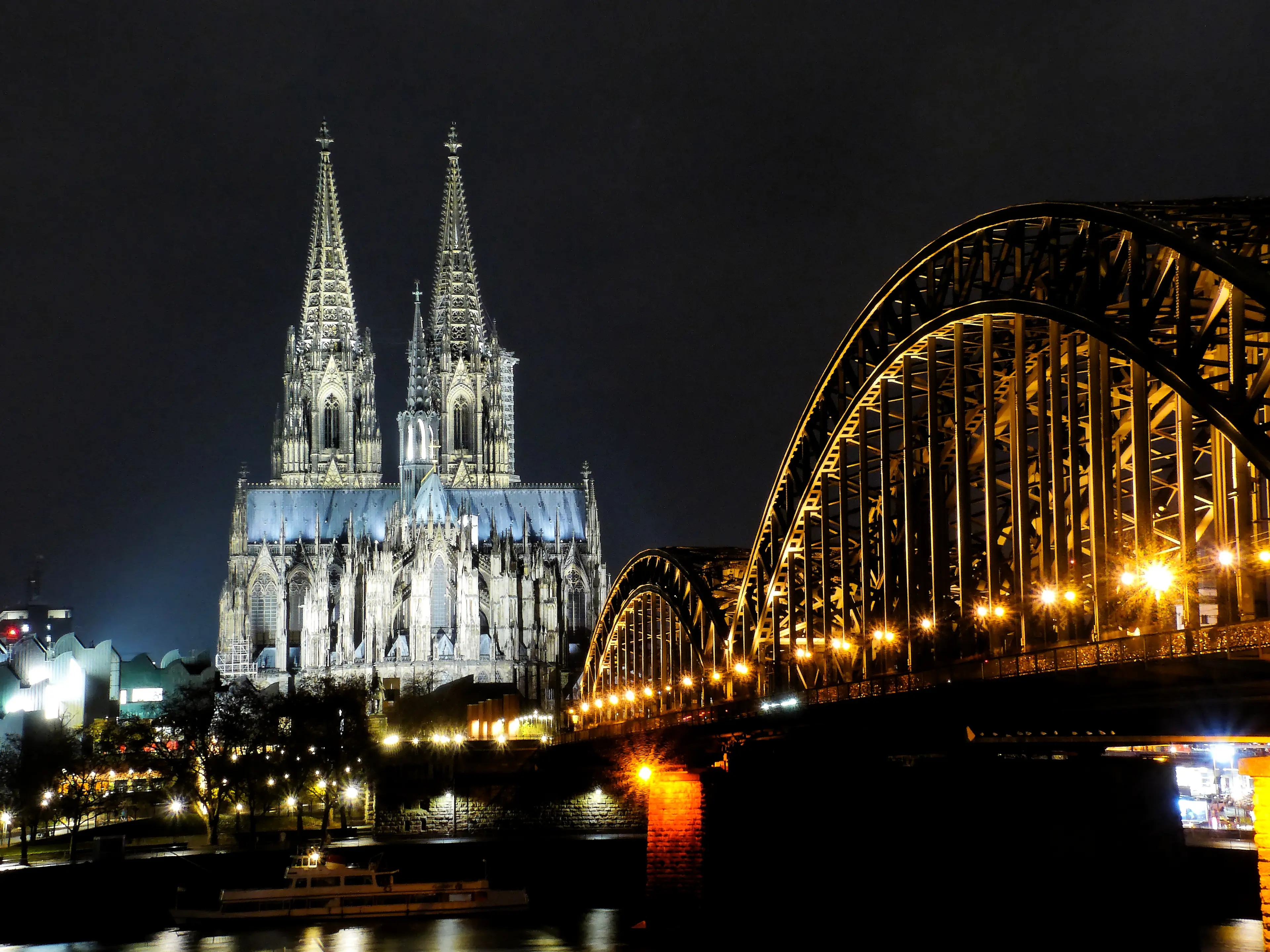 The beautiful city of Cologne (Köln) during the Christmas market period The beautiful city of Cologne (Köln) during the Christmas market period