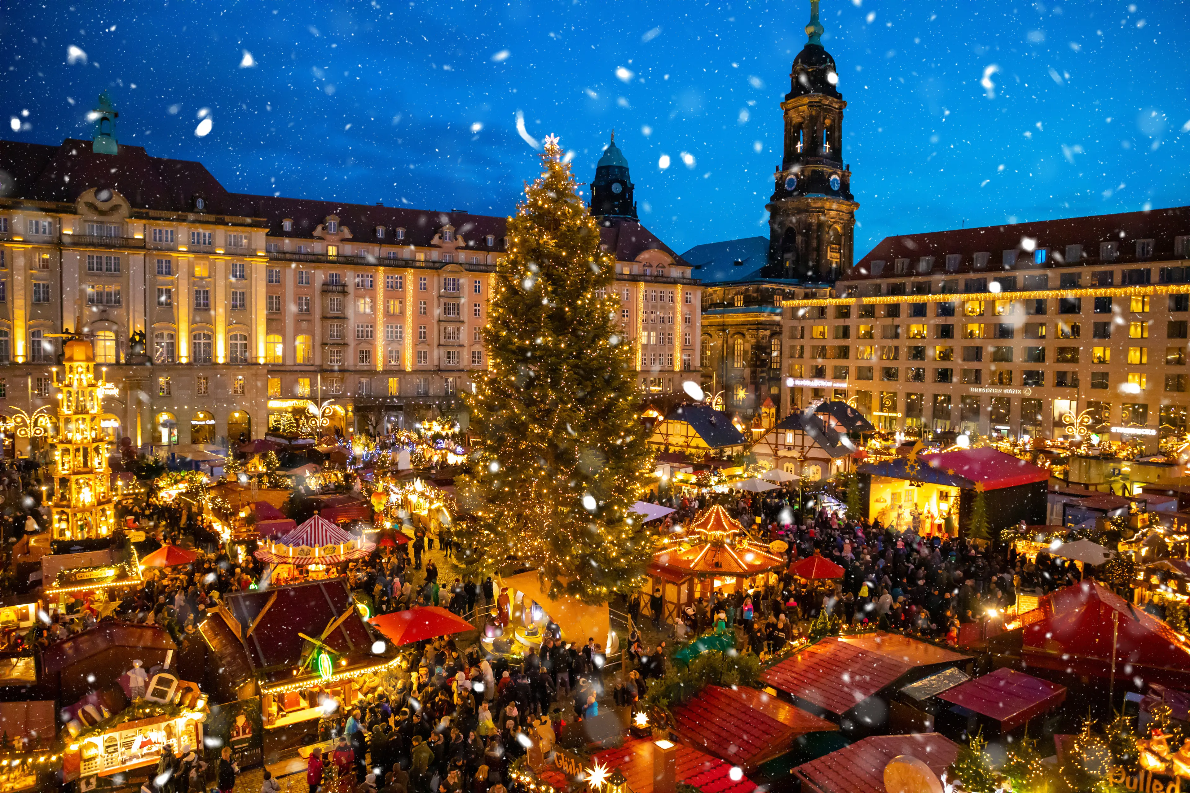 Christmas market Striezelmarkt Christmas market Striezelmarkt