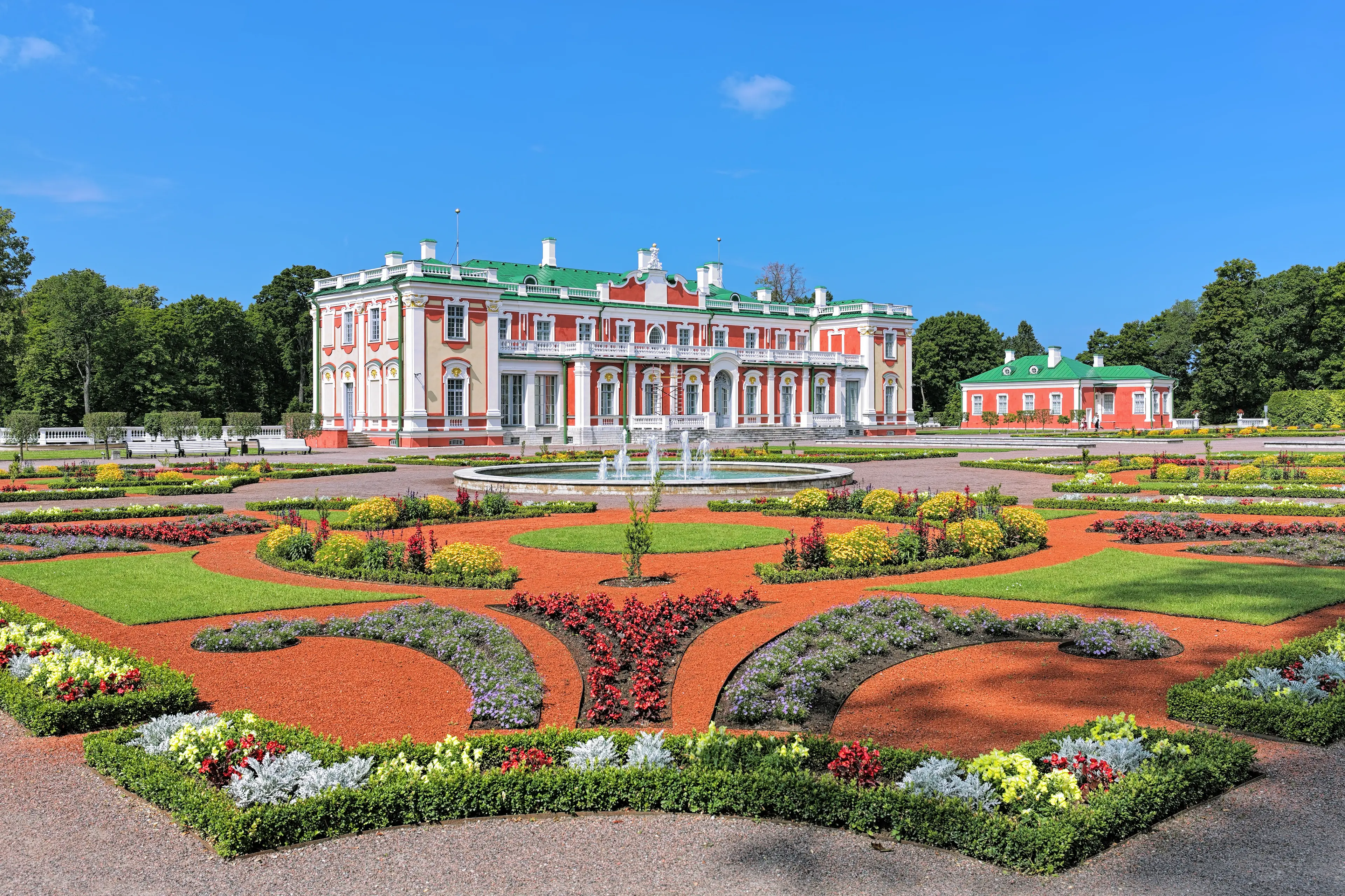 Kadriorg Palace is a Petrine Baroque palace built for Catherine I of Russia by Peter the Great