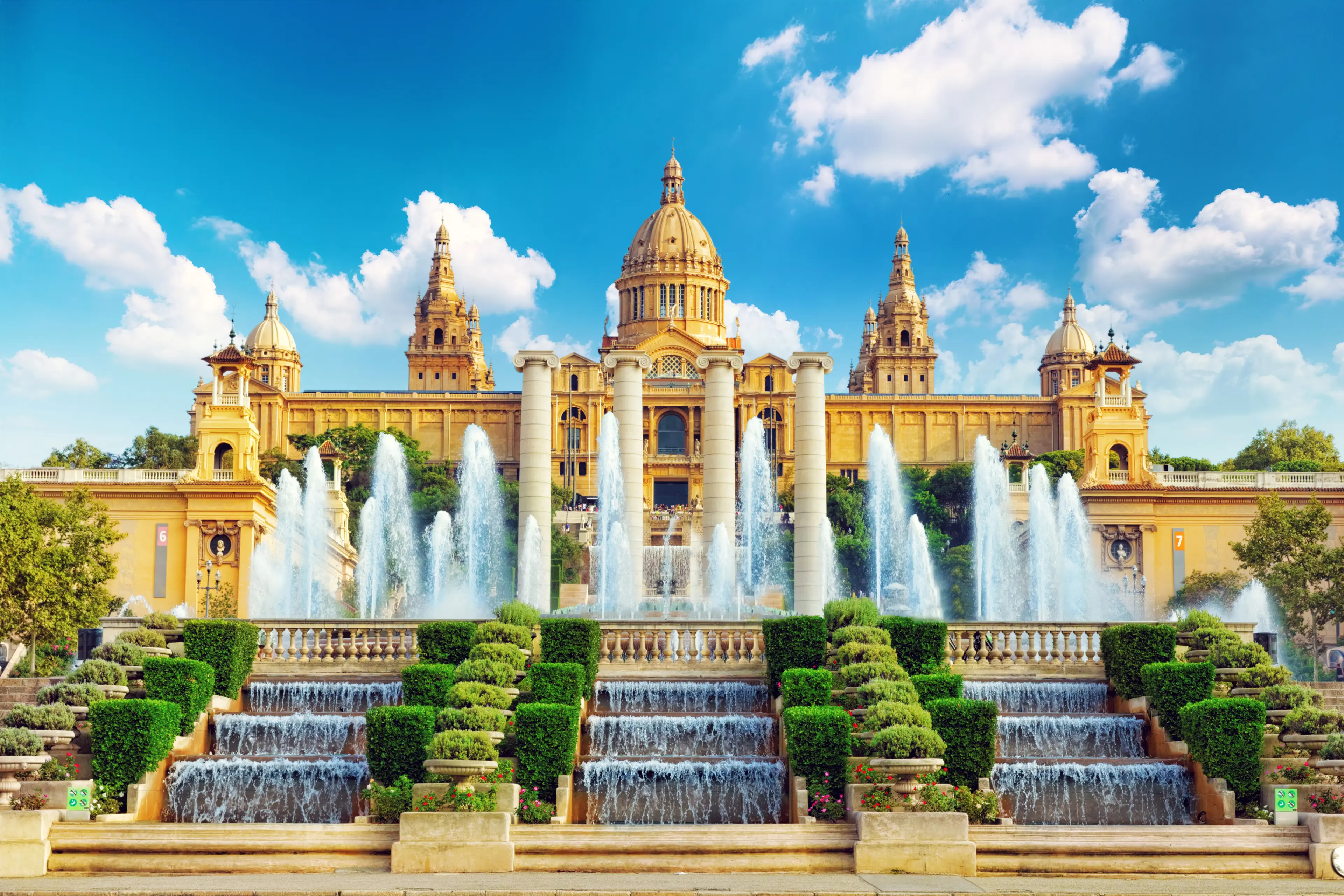 National Museum at Placa de Espanya