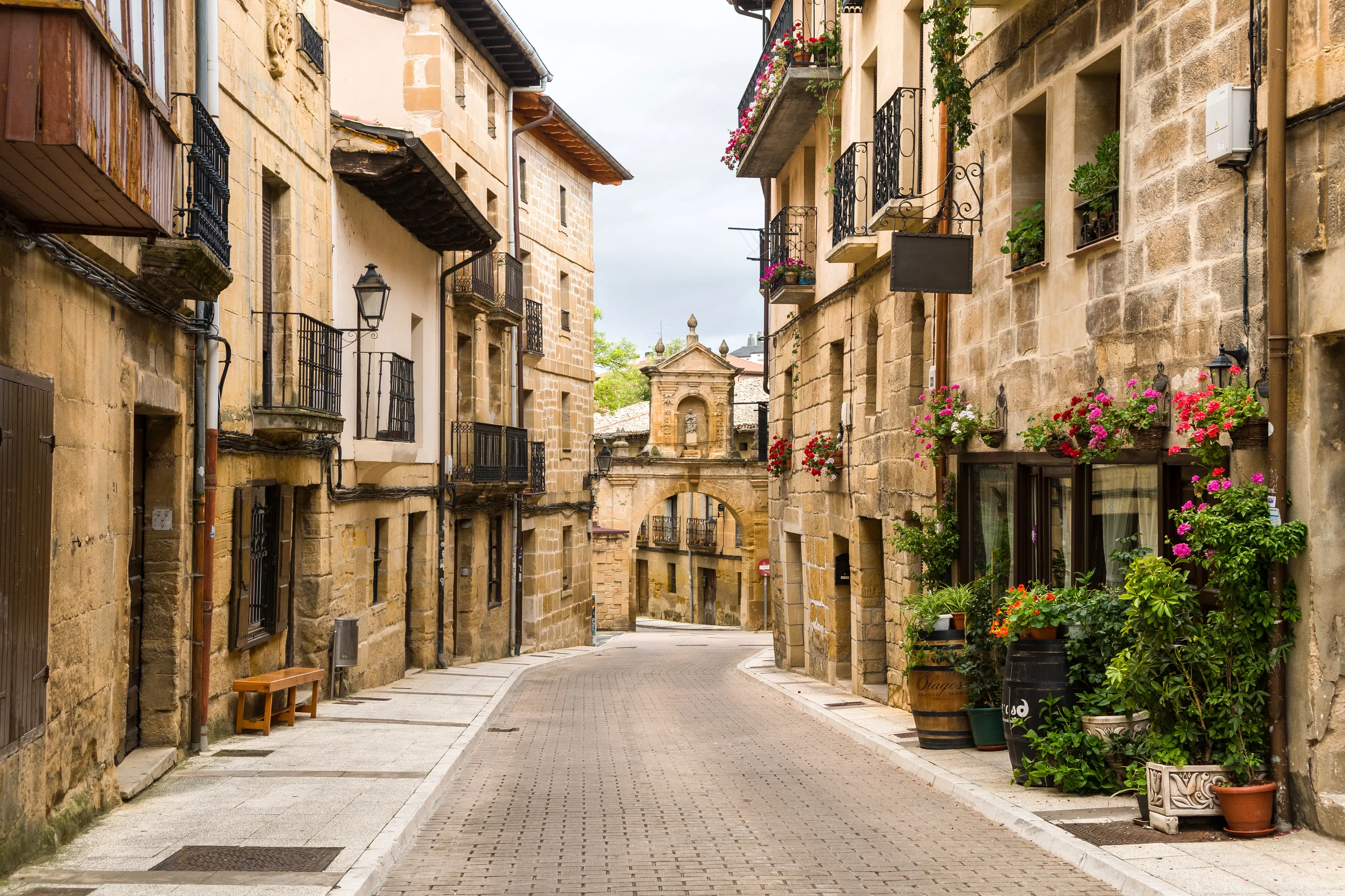 Street of the town Street of the town