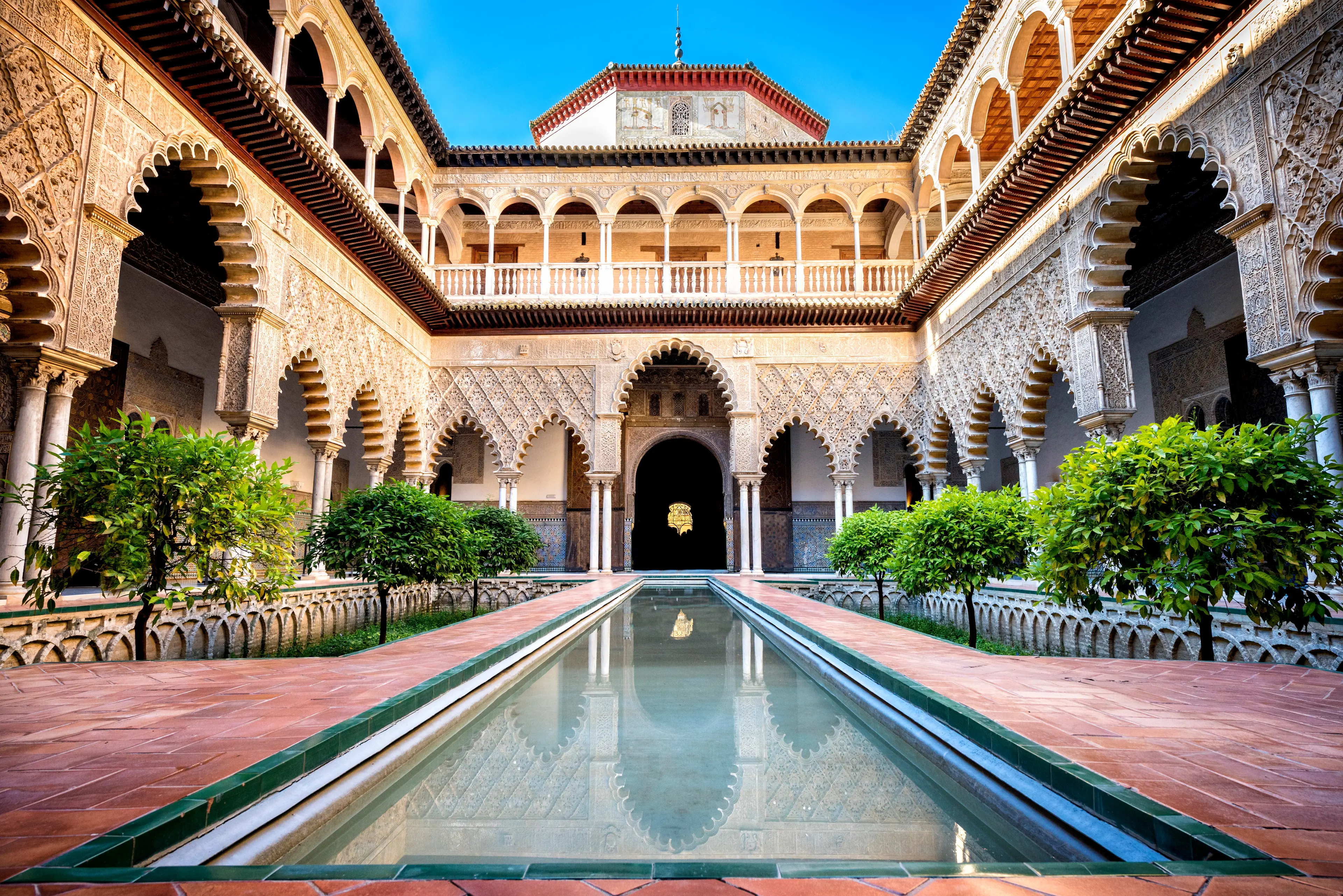 Real Alcazar patio Real Alcazar patio