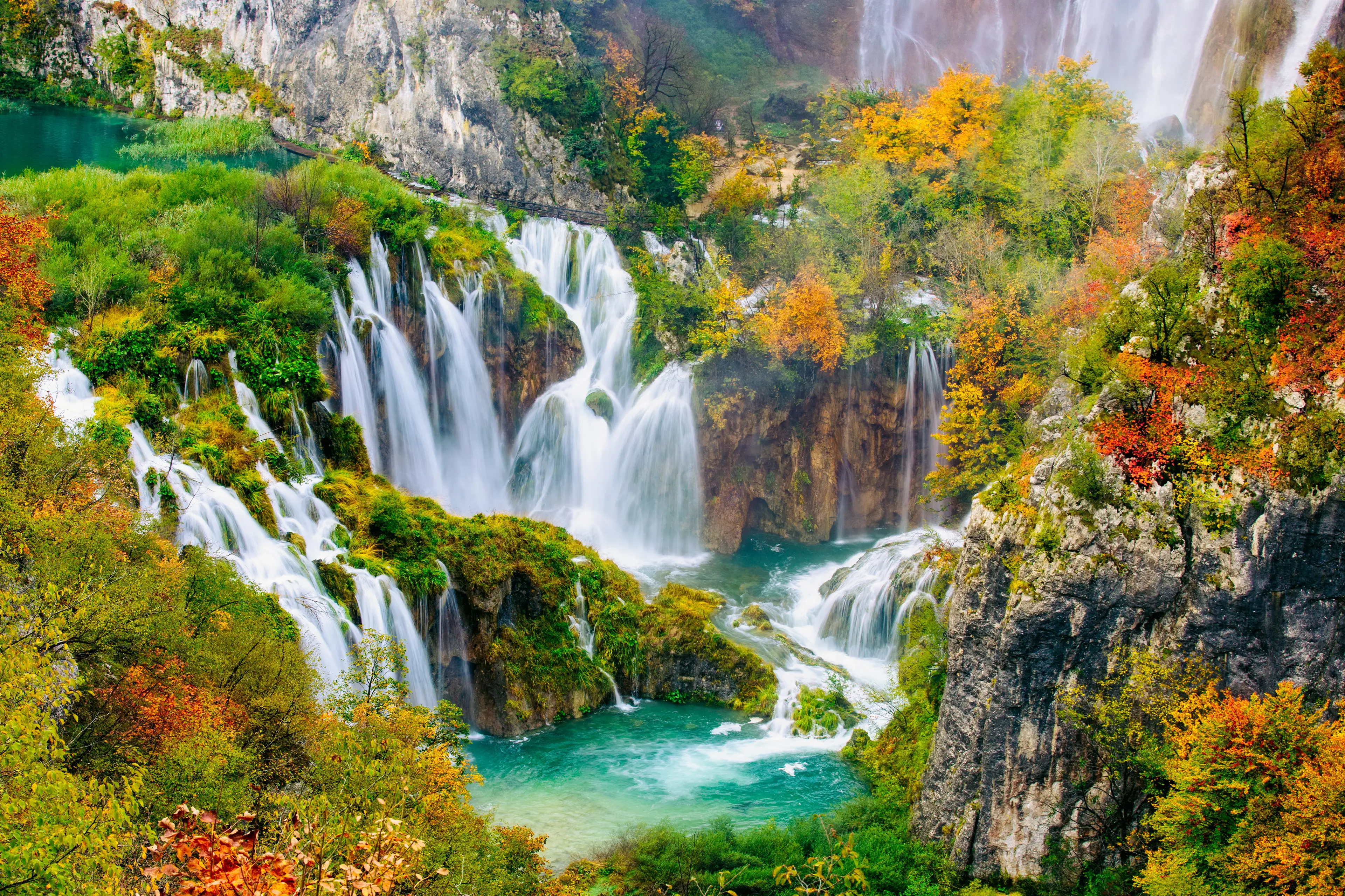 Beautiful waterfalls