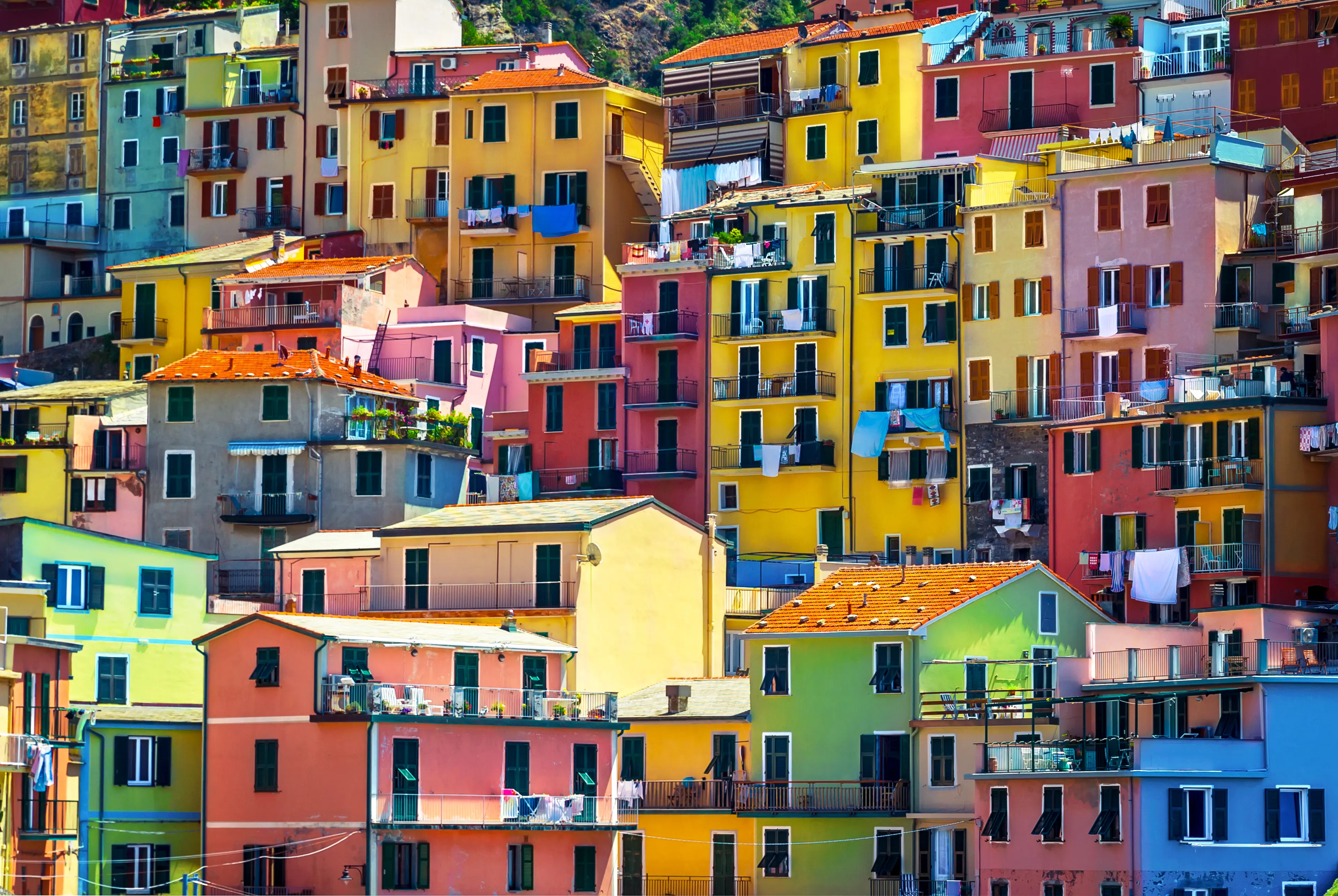 Colorful houses Colorful houses