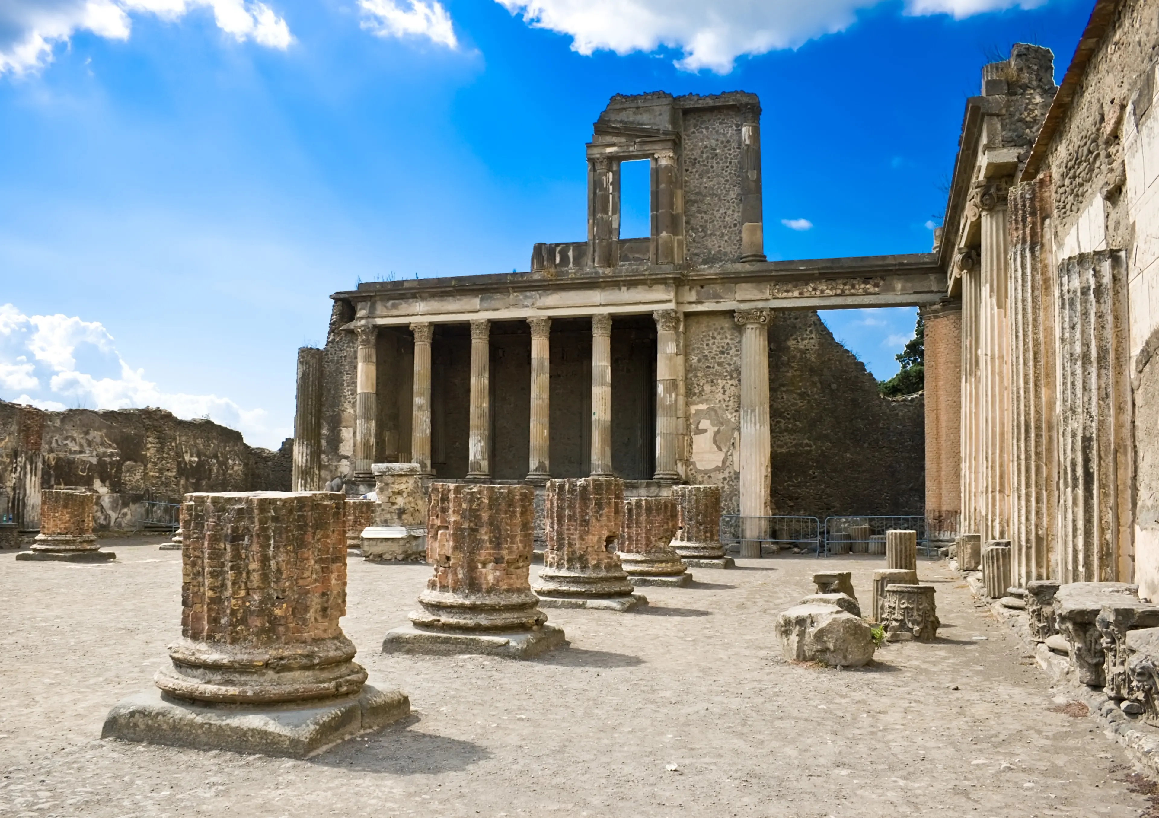 Ancient ruins and columns Ancient ruins and columns