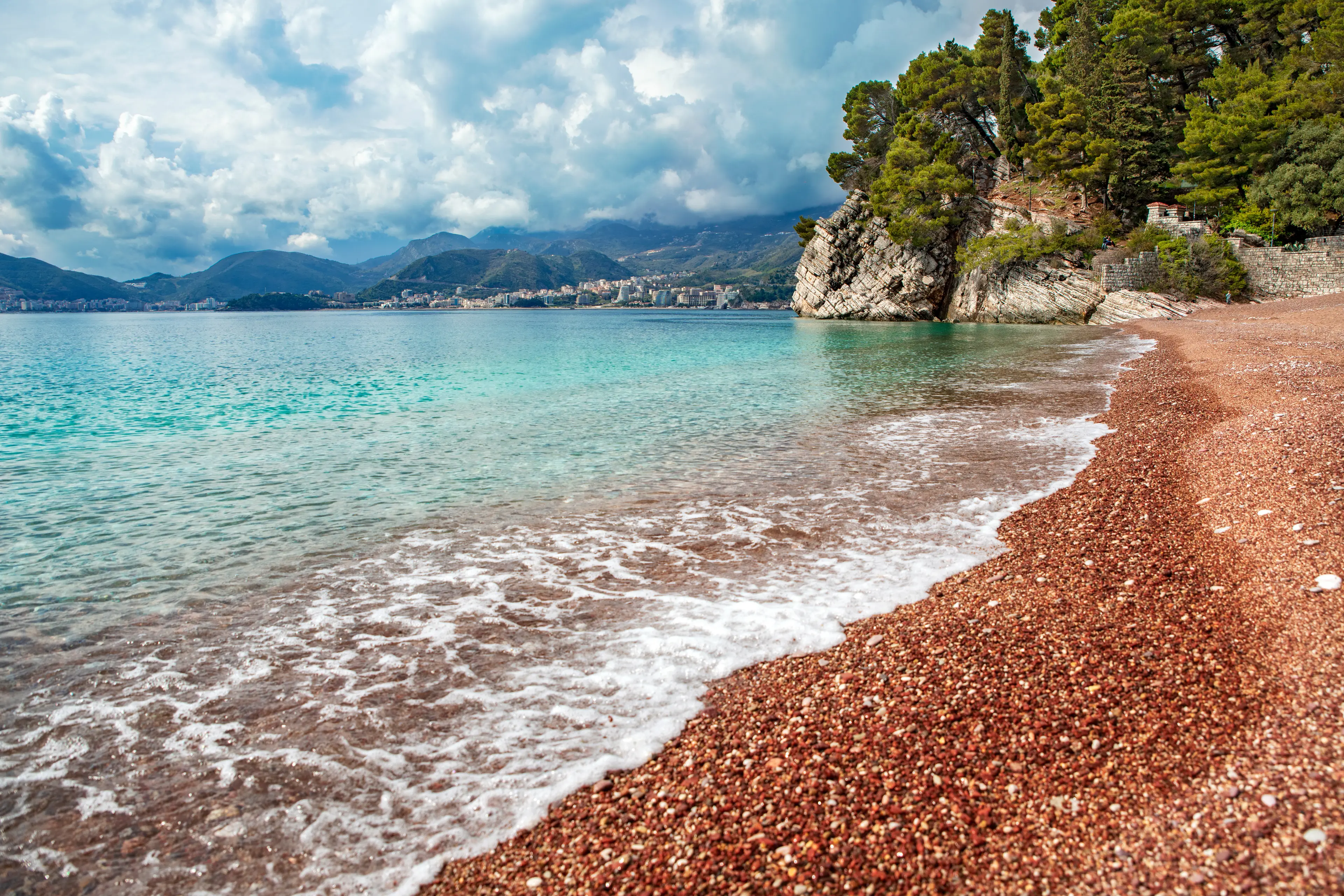 Sveti Stefan beach Sveti Stefan beach