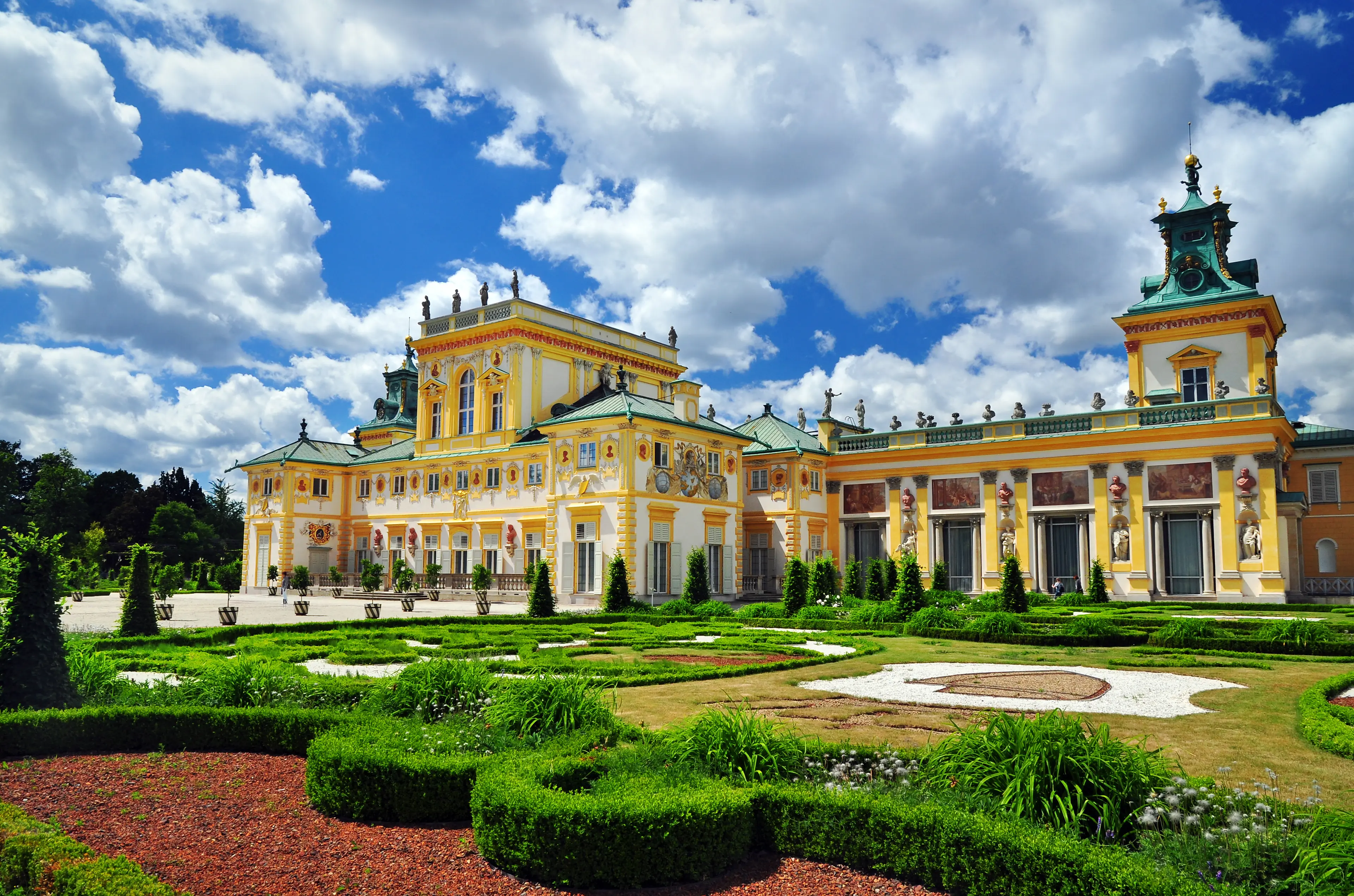 Wilanow historical building Wilanow historical building