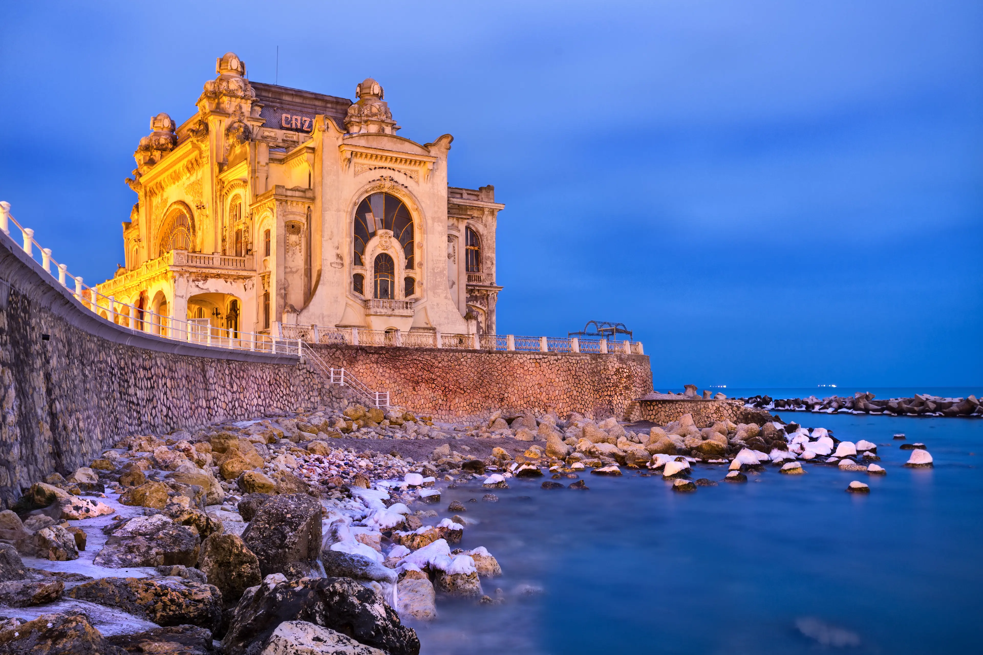 Historic building of the Constanta casino Historic building of the Constanta casino