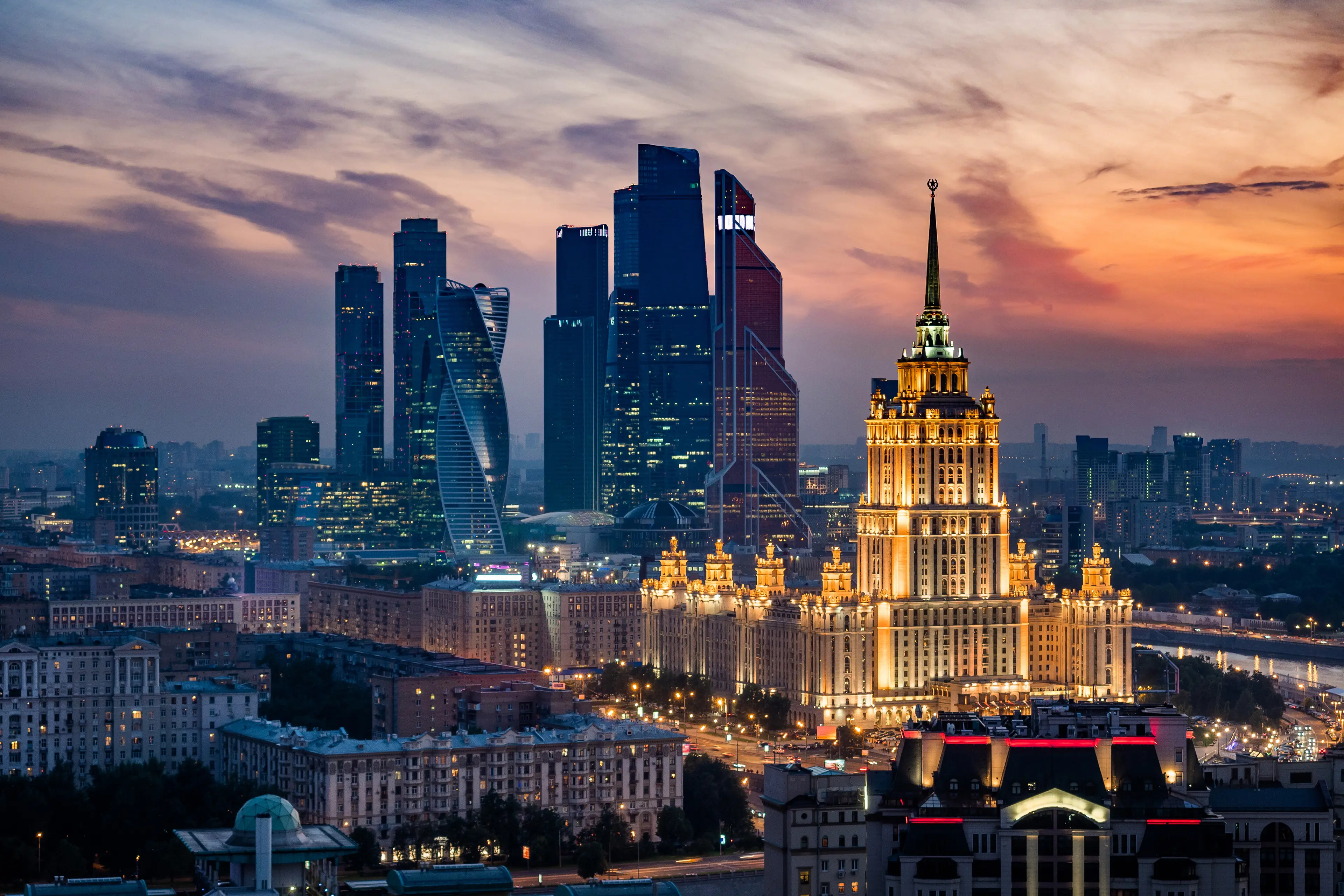 City skyline City skyline