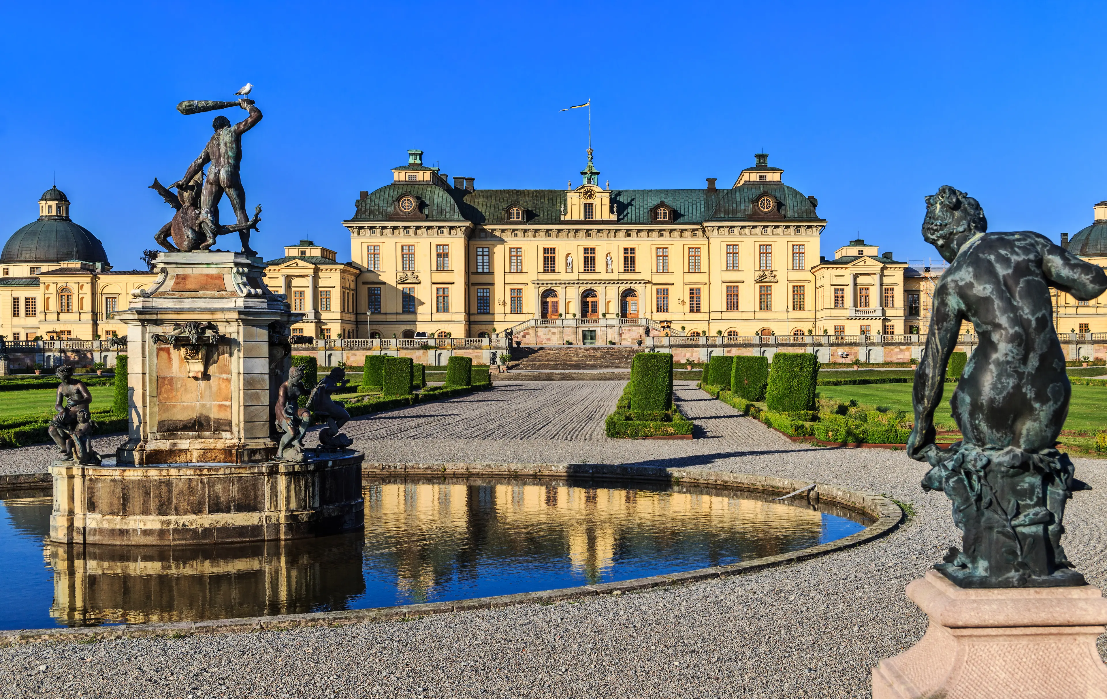 The Drottningholm Palace The Drottningholm Palace