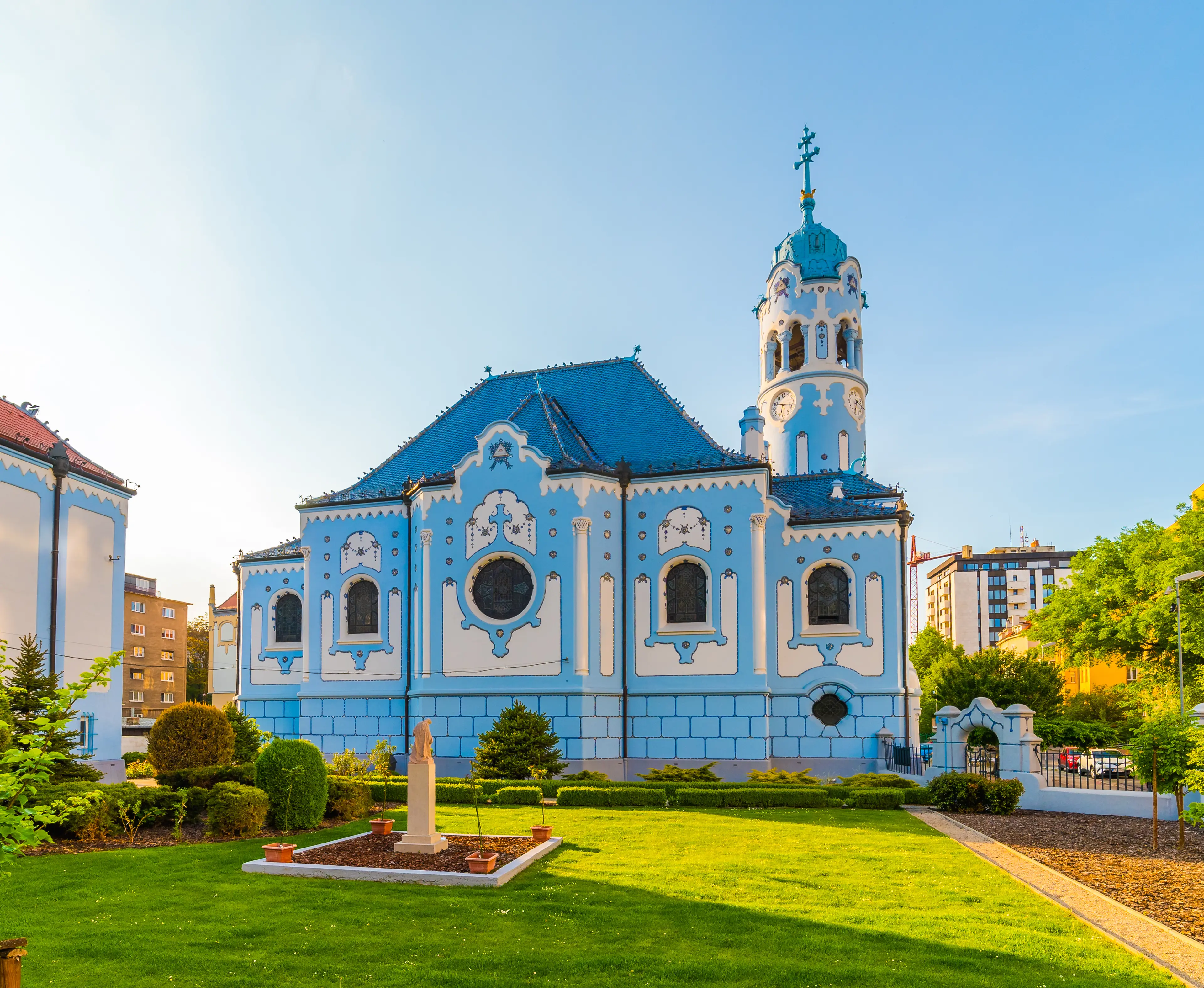 The Blue Church or The Church of St. Elizabeth or Modry Kostolik The Blue Church or The Church of St. Elizabeth or Modry Kostolik