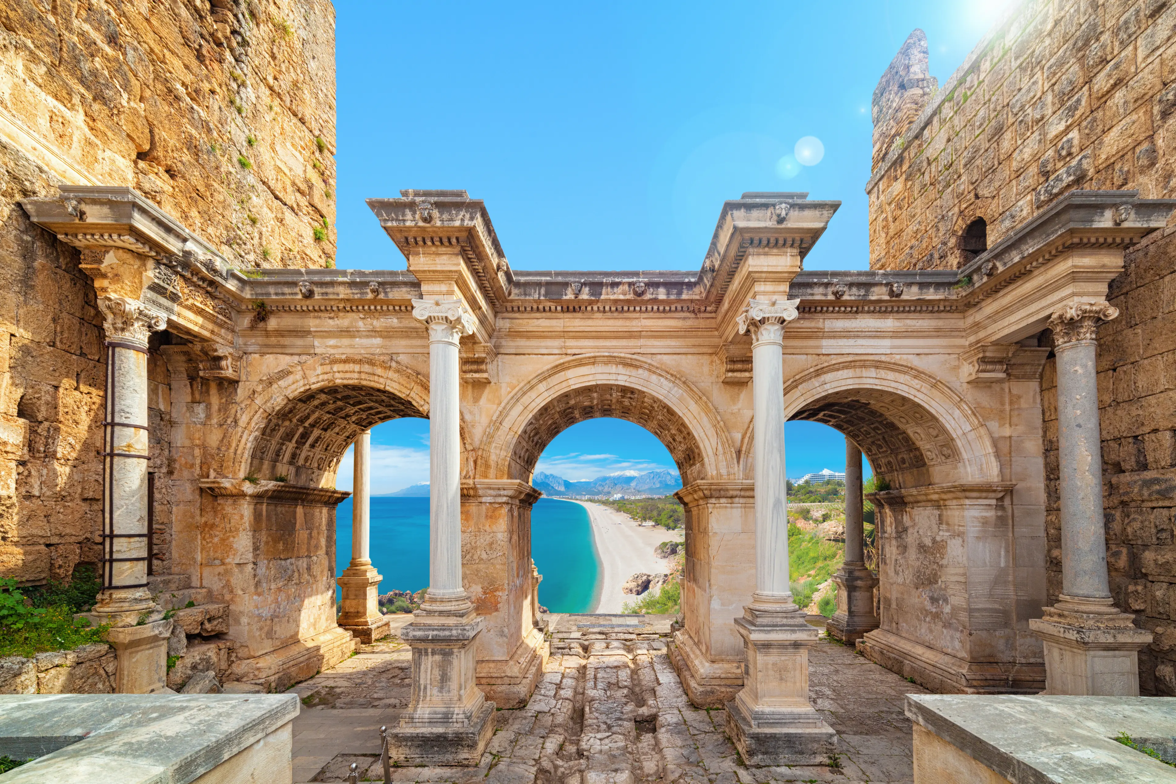 Hadrian's gate Hadrian's gate