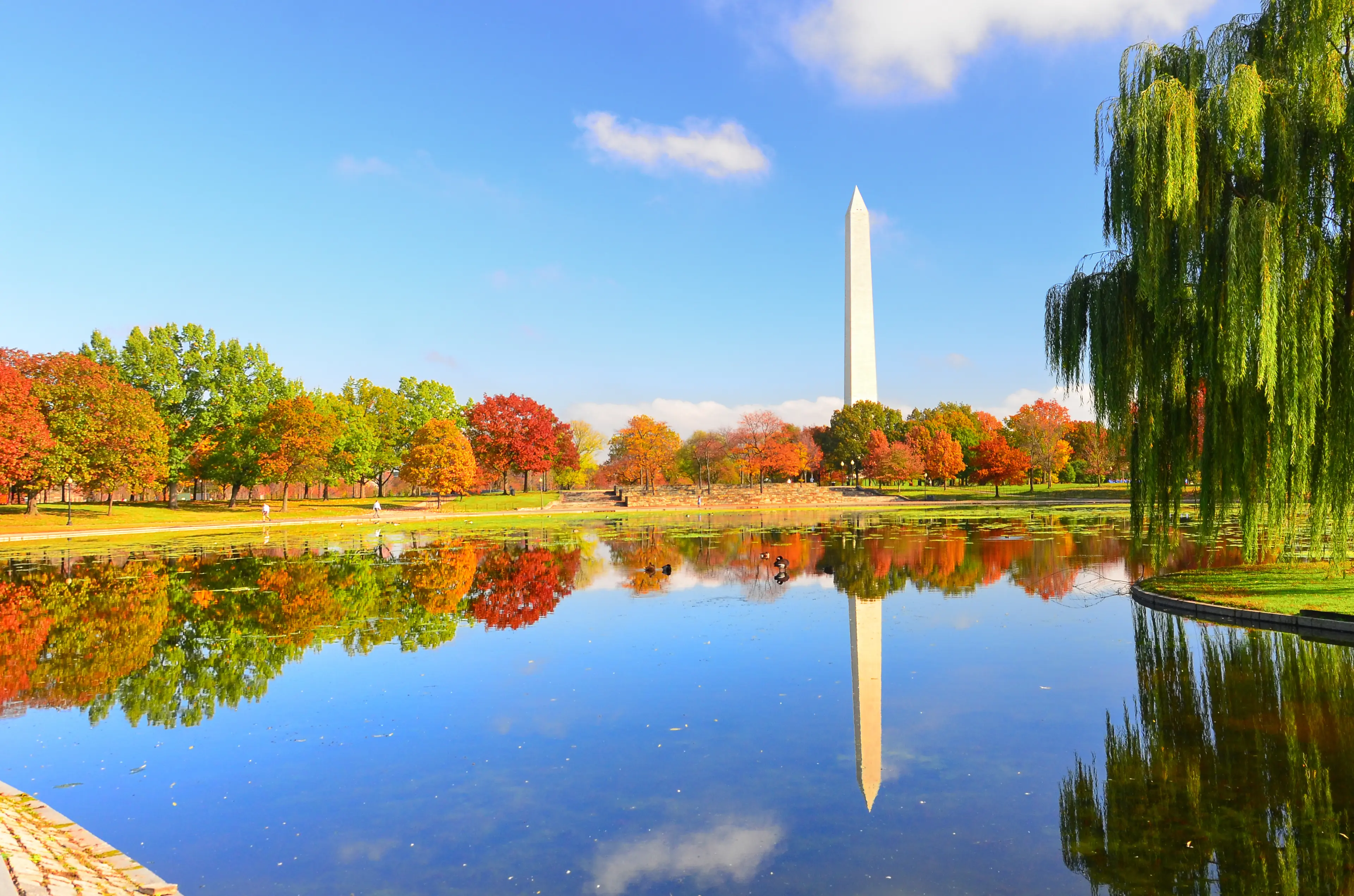 Washington Monument as seen from Constitution Garden Park