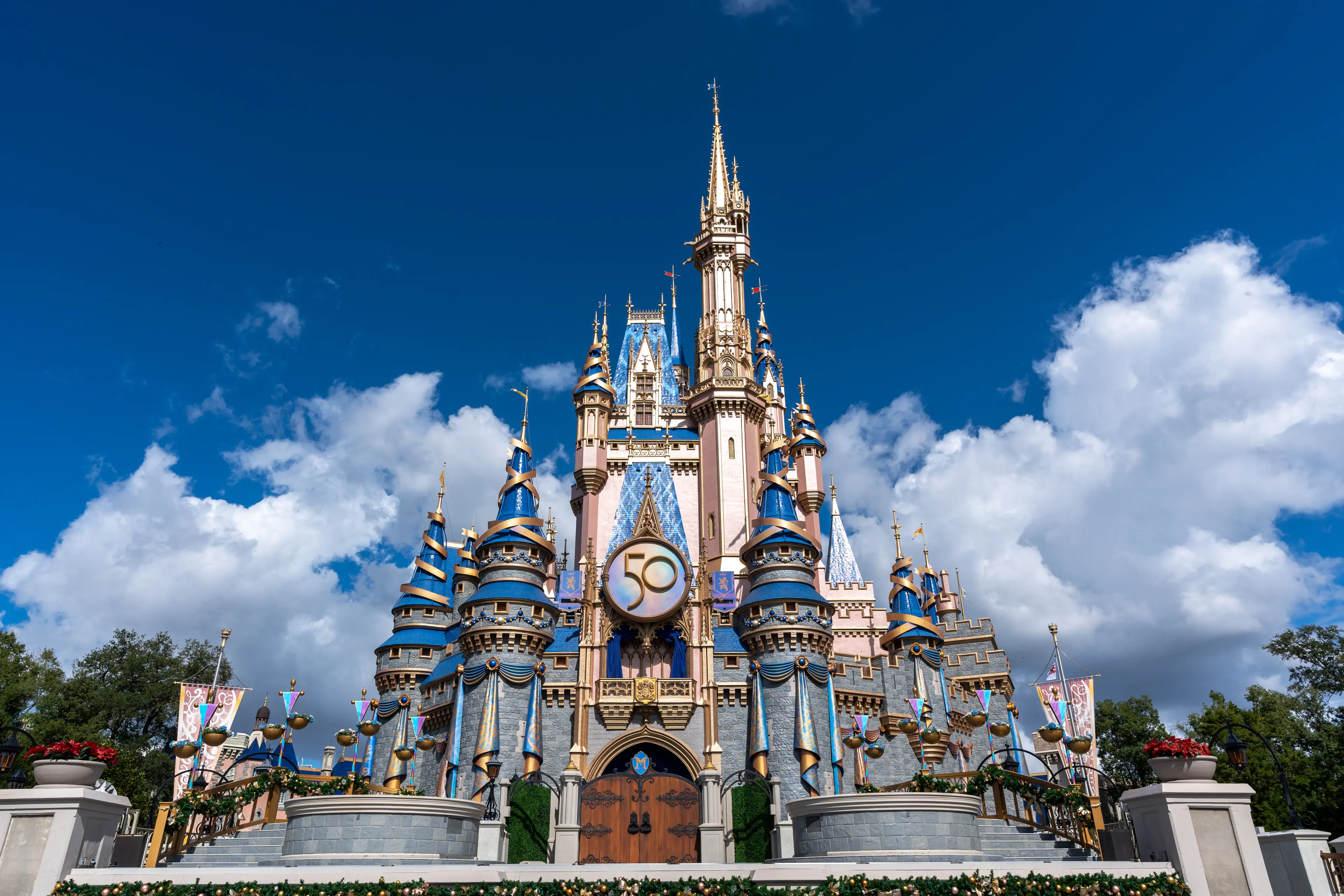 50th Anniversary celebration at the Disney World Magic Kingdom theme park 50th Anniversary celebration at the Disney World Magic Kingdom theme park