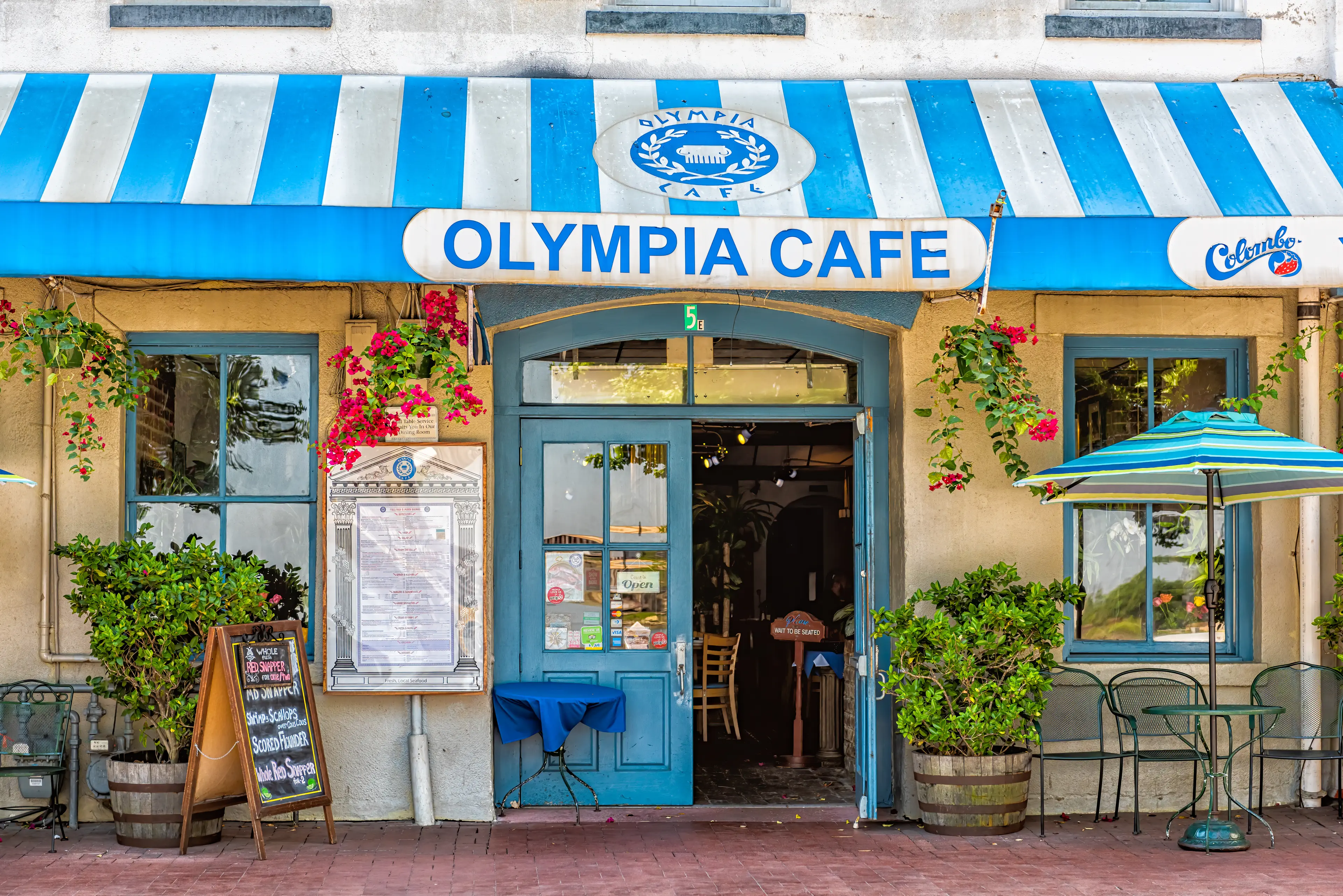 Greek eatery Olympia Cafe on River Street Greek eatery Olympia Cafe on River Street