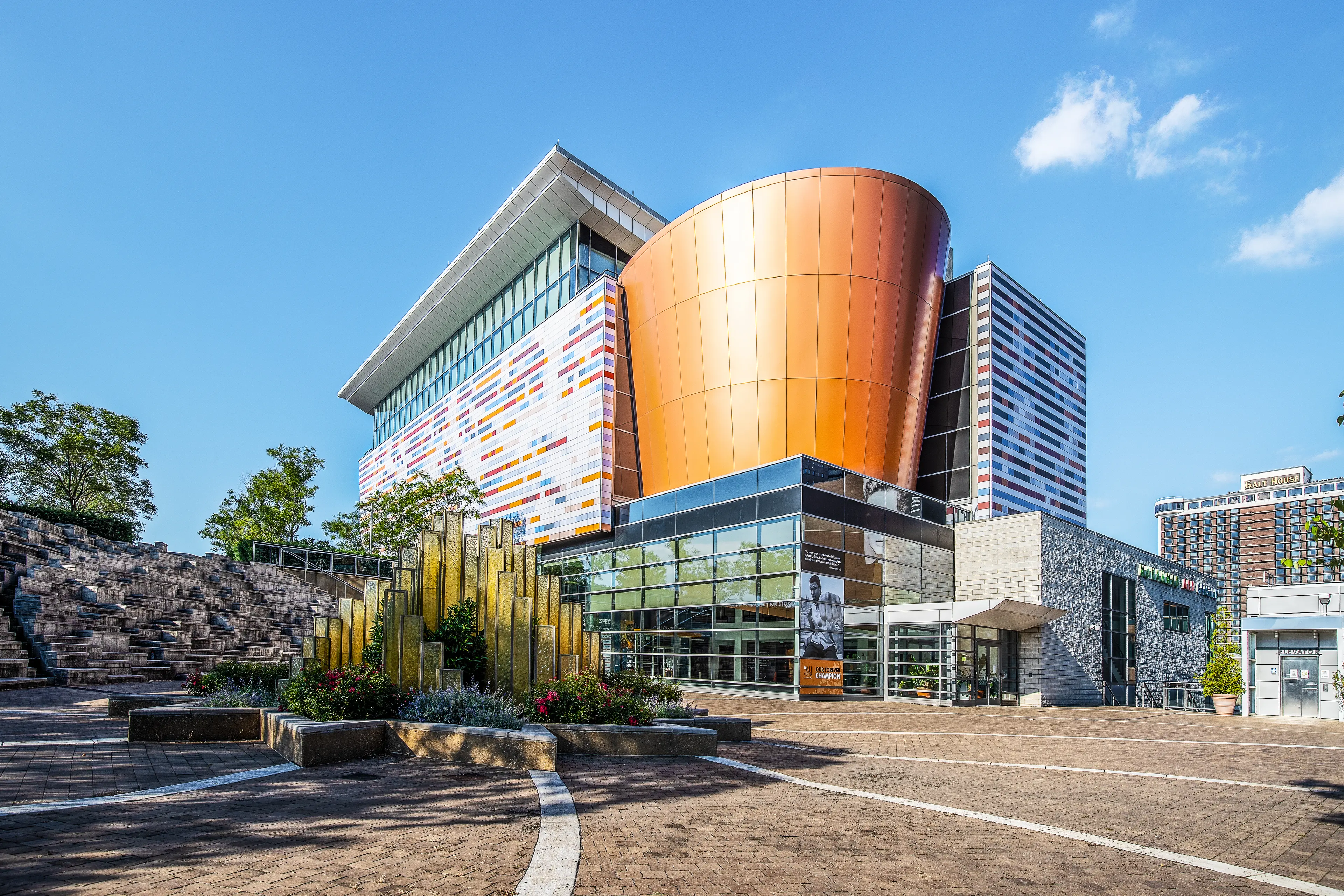 The Muhammad Ali Center museum and cultural center The Muhammad Ali Center museum and cultural center