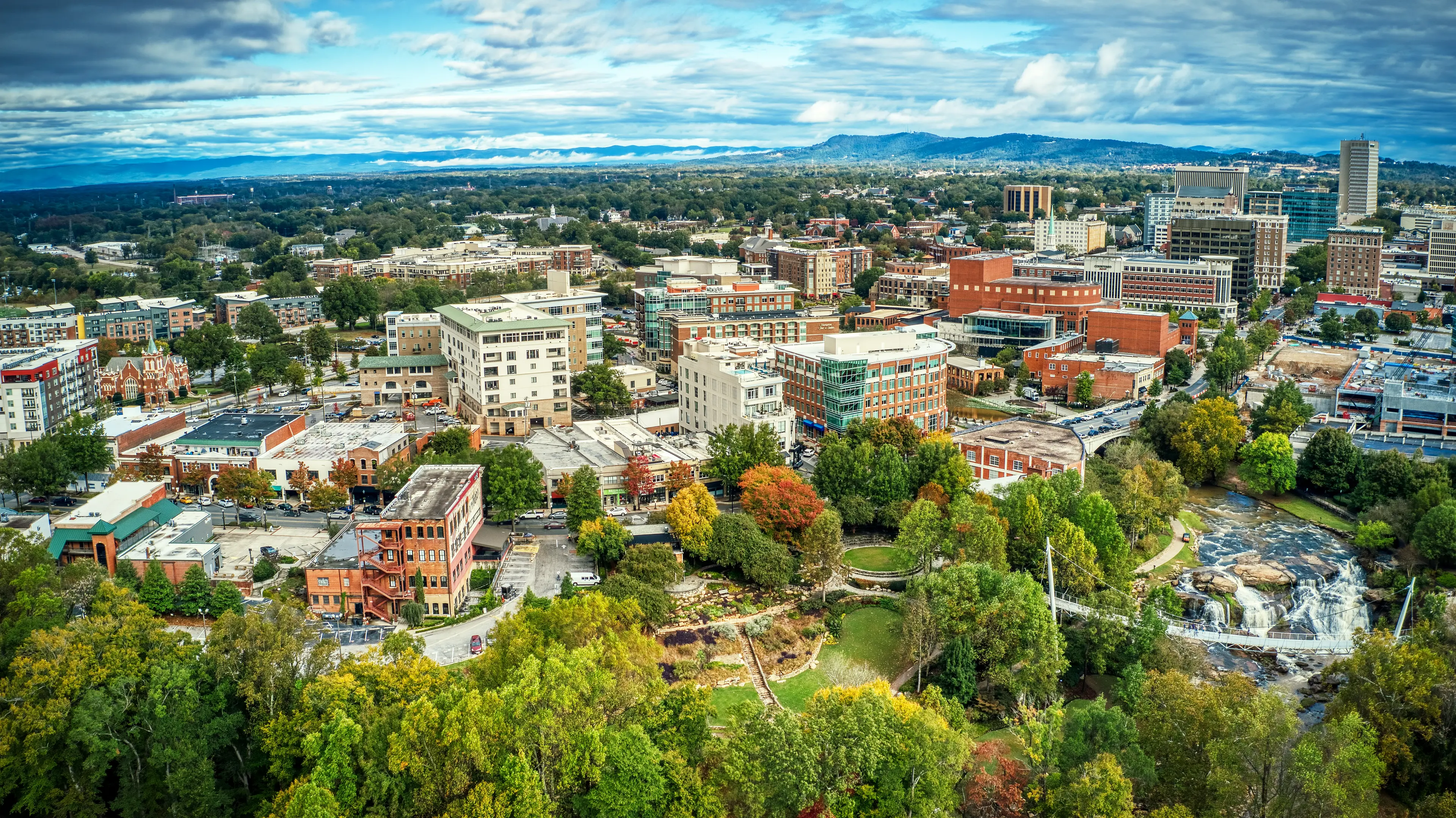 Panoramic view of downtown Panoramic view of downtown