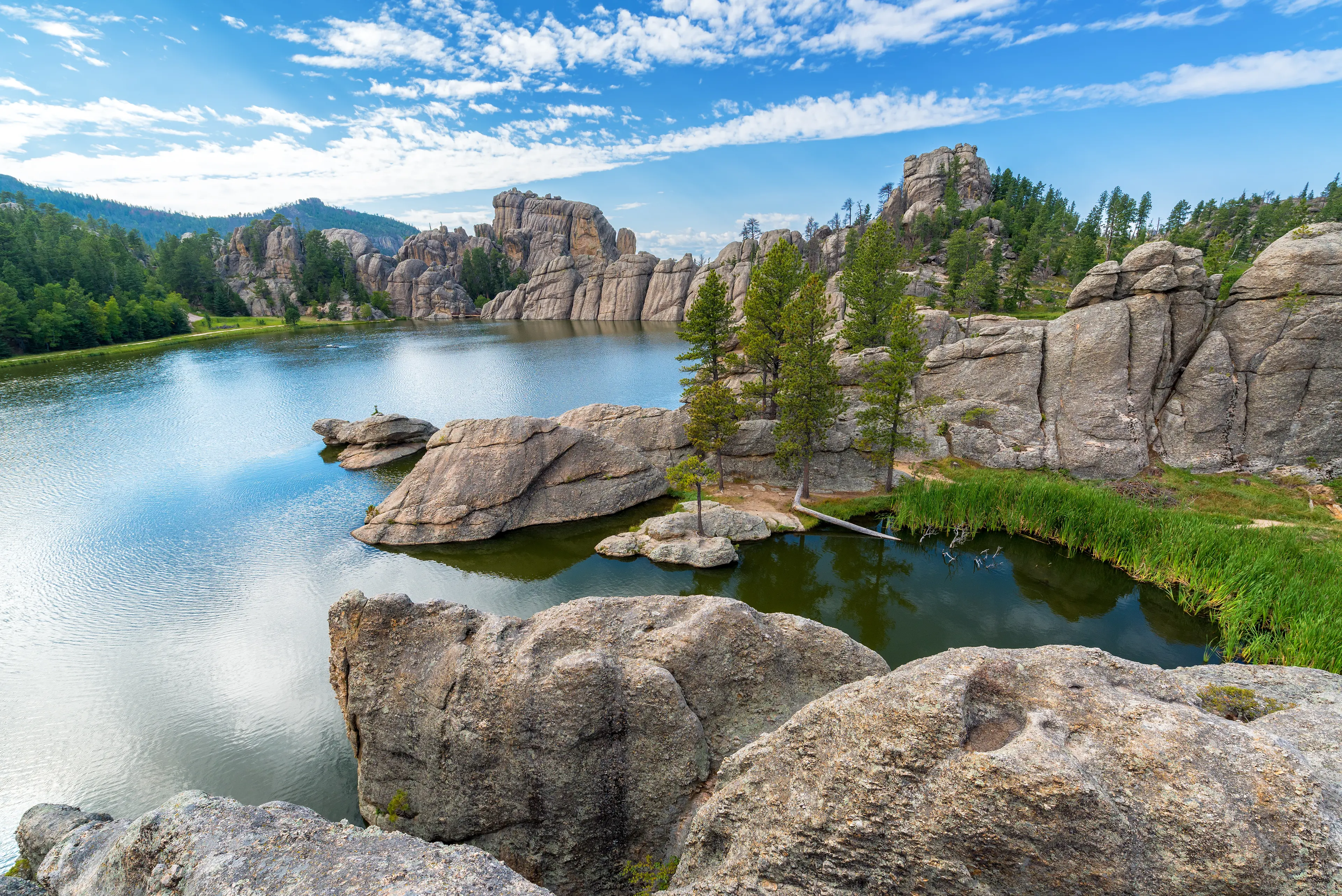 Sylvan Lake in Custer State Park