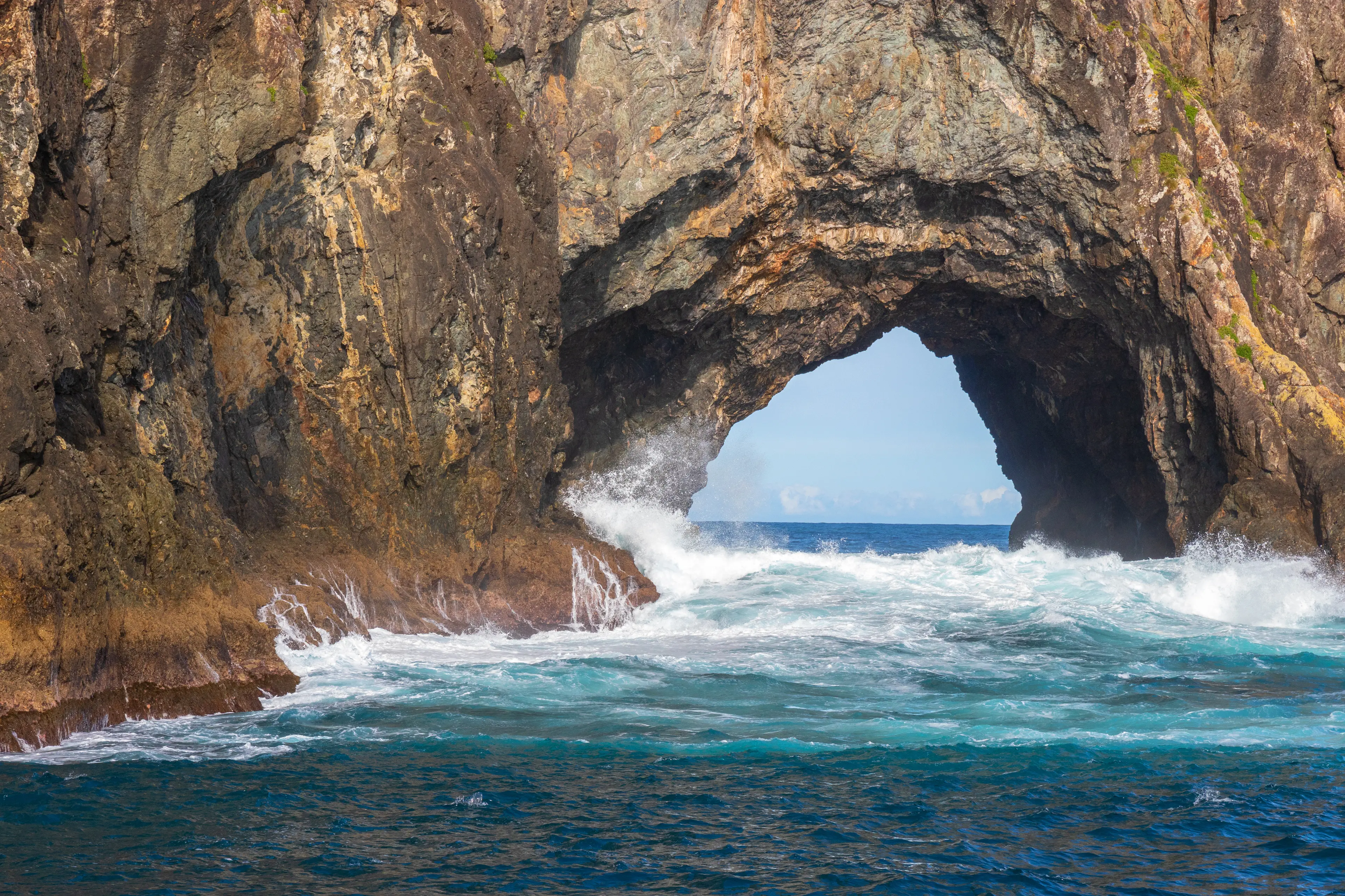 Hole in the Rock, a popular natural attraction