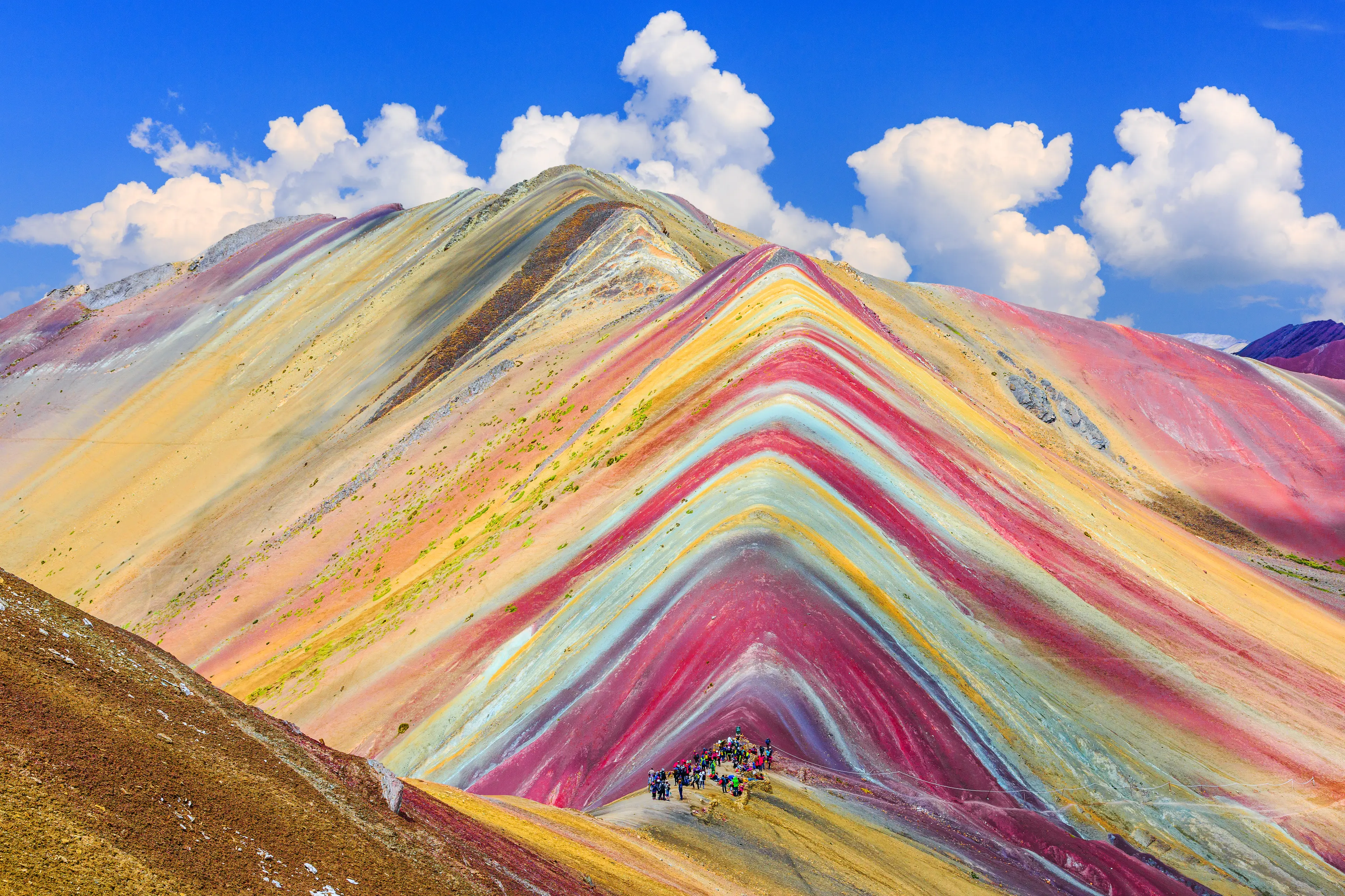 Montana de Siete Colores or Rainbow Mountain in Vinicunca