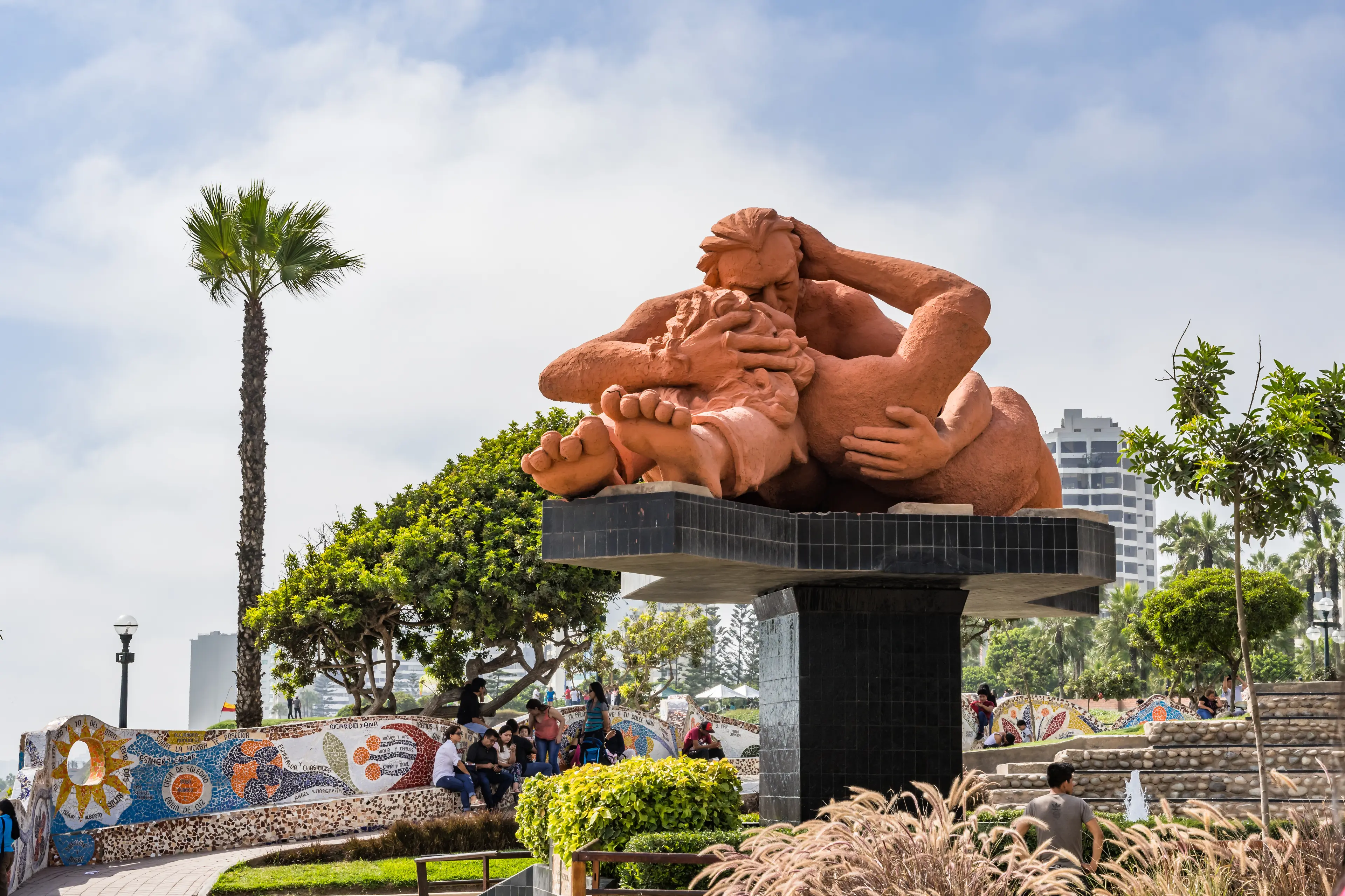 Park of Lovers in Miraflores Park of Lovers in Miraflores